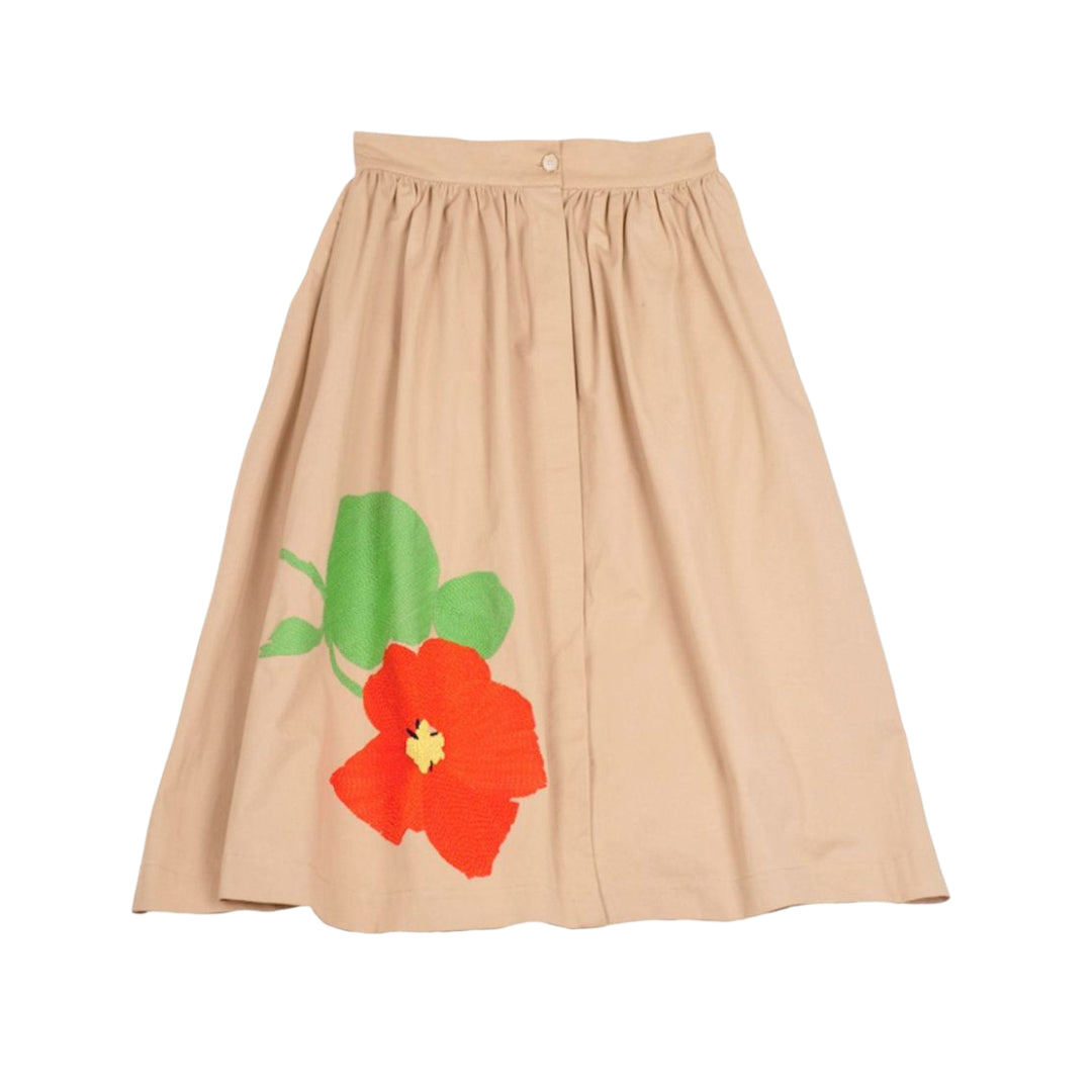 【Mii Collection】Hand Embroidered Skirt #06
