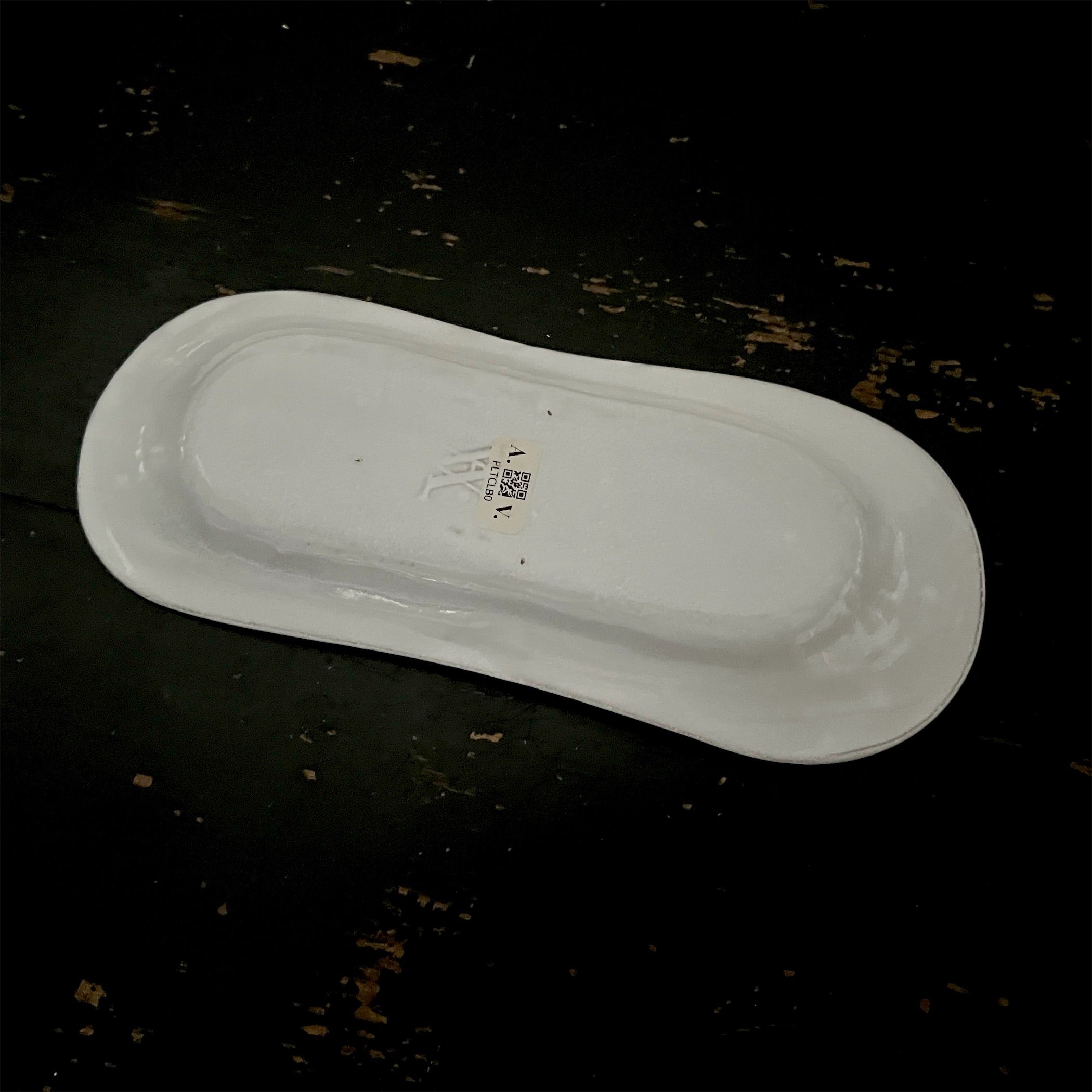 Astier de Villatte Colbert 大皿35㎝ Astier de Villatte】Small Long Colbert Platter | フィールシーン
