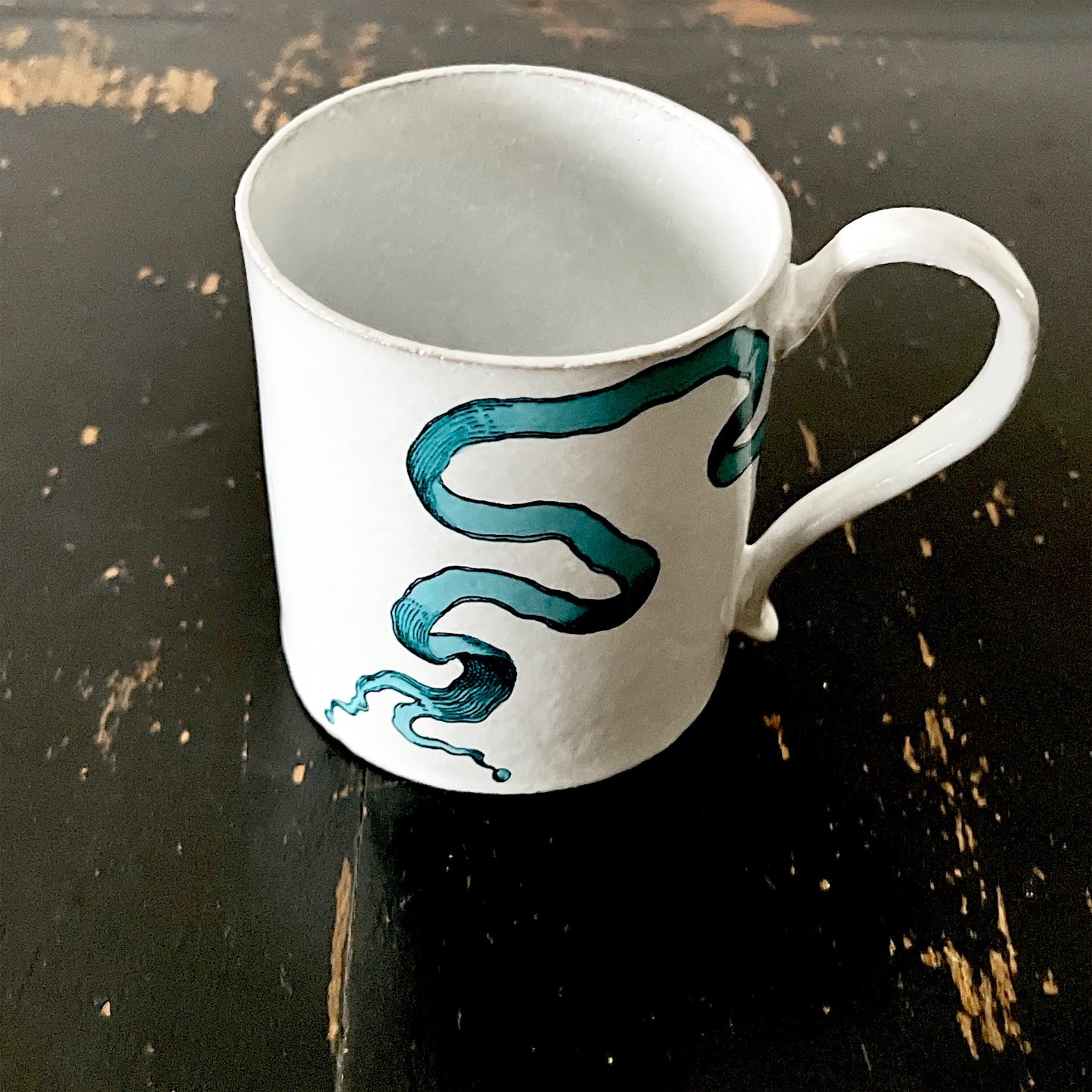 【Astier de Villatte】Blue Ribbon マグ