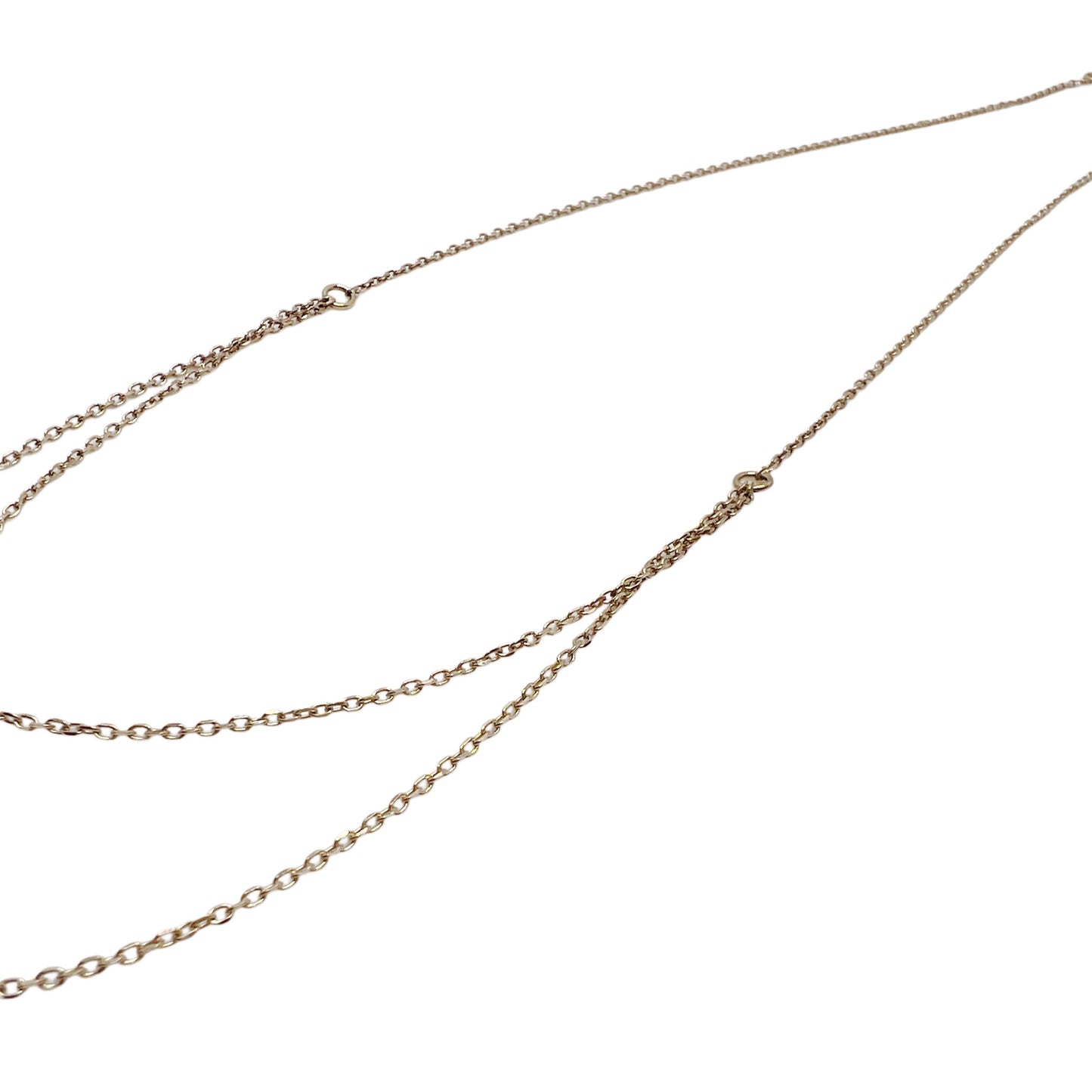 【Helena Rohner】9k gold double chain necklace