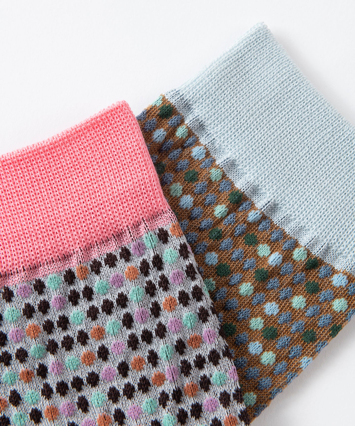 【TRICOTE】BUMPY PIXEL DOTTED SOCKS
