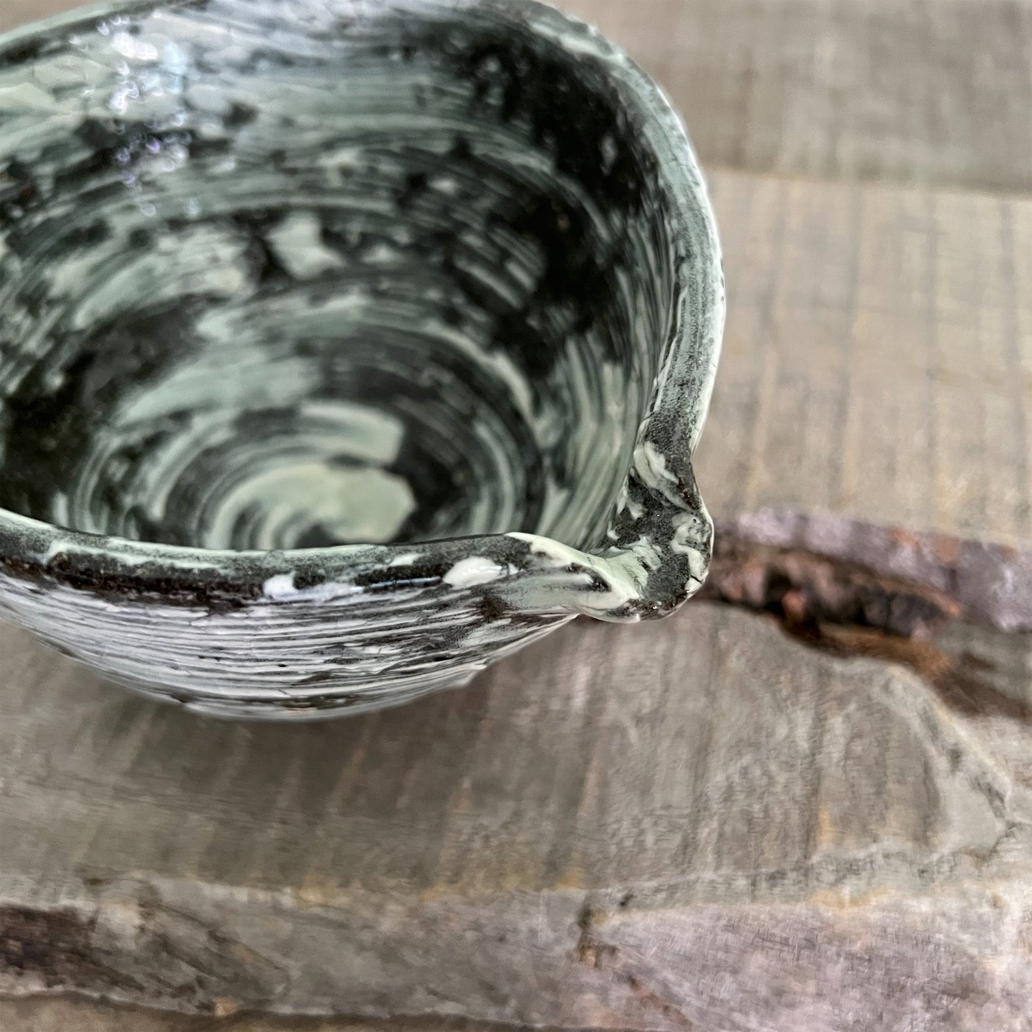 【中川自然坊窯】刷毛目唐津片口注器 79