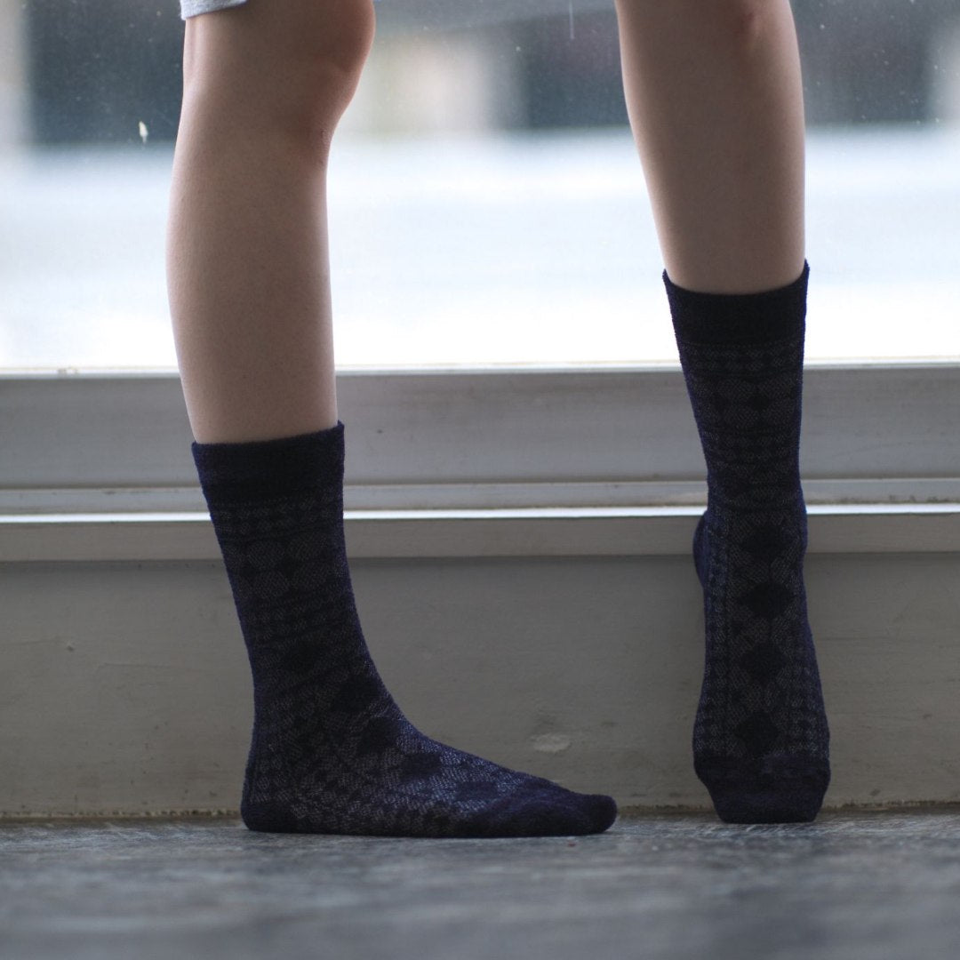【TRICOTE】PATCH CHENILLE SOCKS