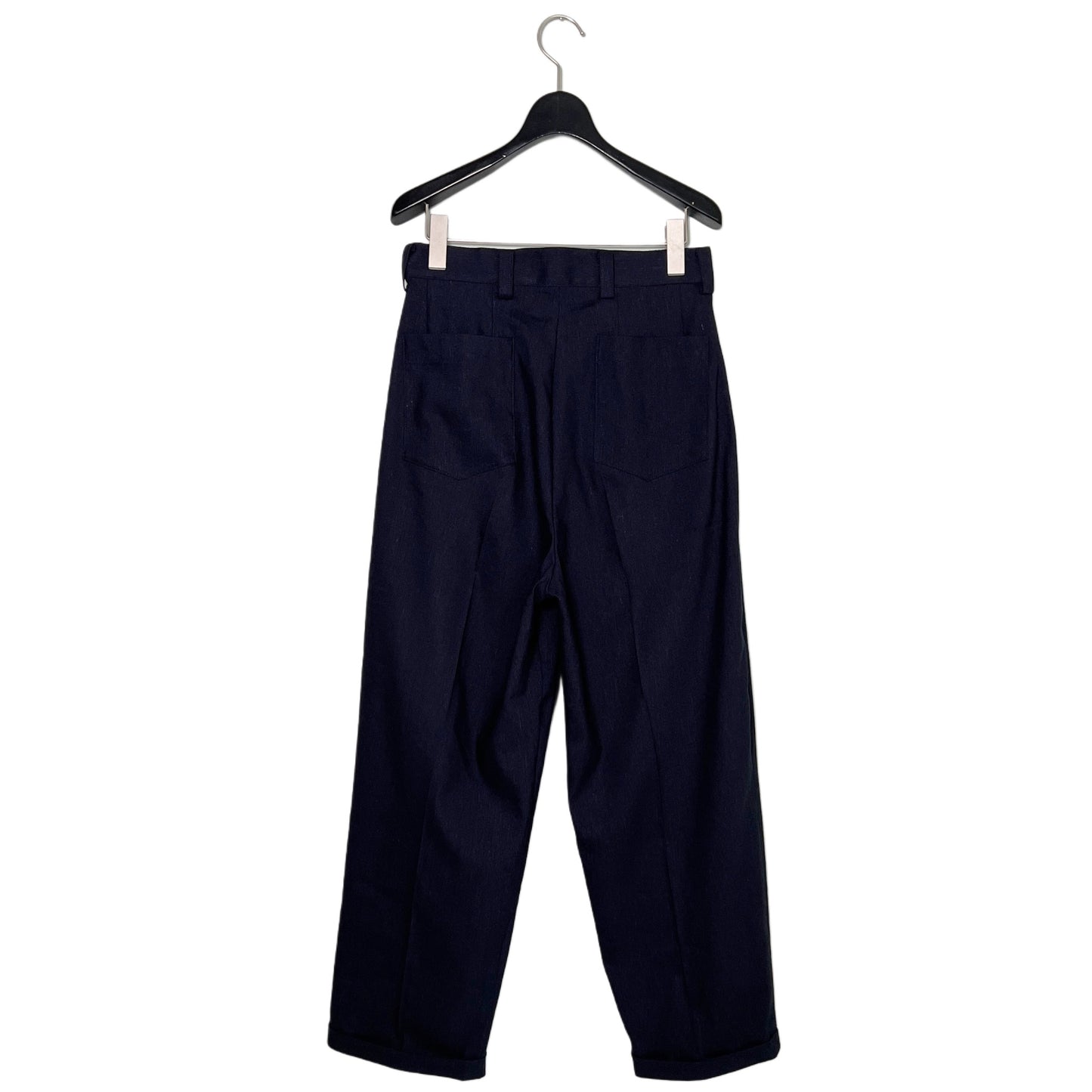 【ohta】navy pleats pants pt-48N