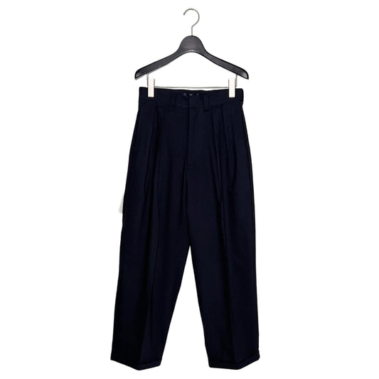 【ohta】navy pleats pants pt-48N