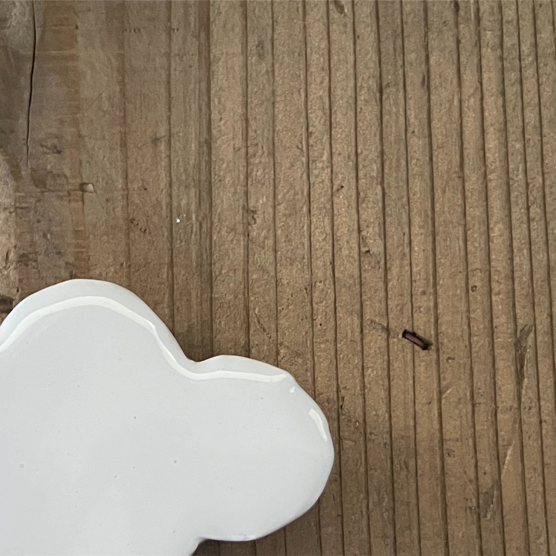【MV% ceramics design】Nuvola media con goccia oro（雲と雫）