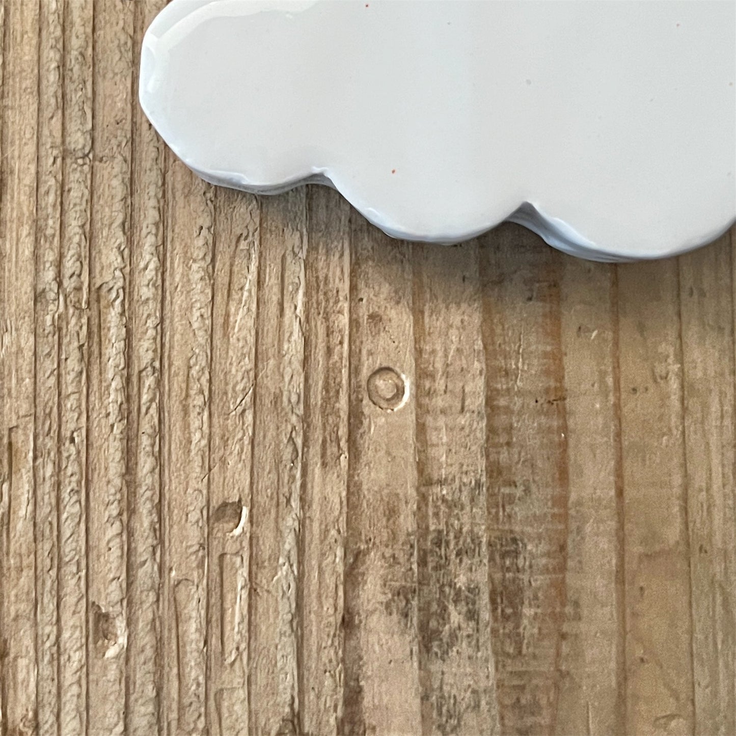 【MV% ceramics design】Nuvola media con goccia oro（雲と雫）