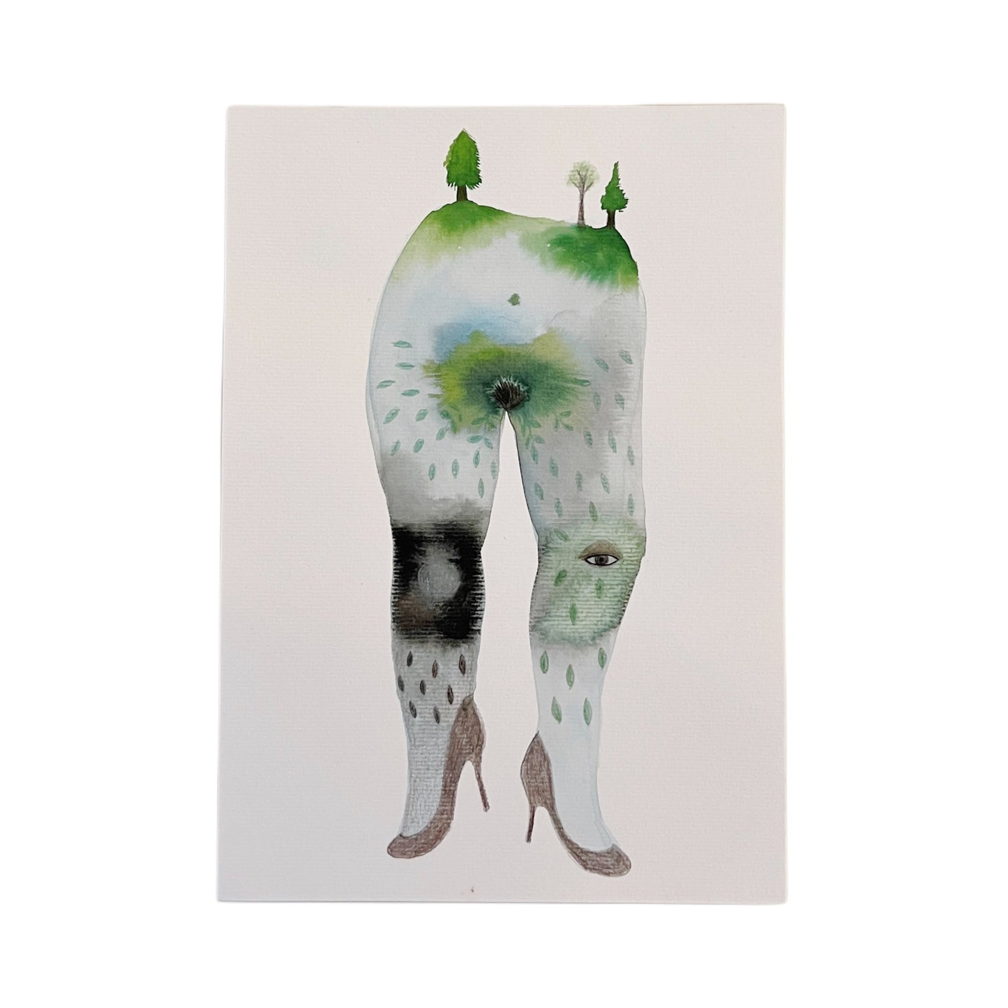 【Cathy Burghi 】腰から下ハイヒールで立つ