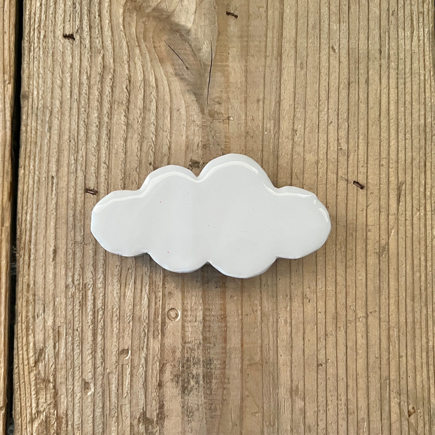 【MV% ceramics design】Nuvola media con goccia oro（雲と雫）