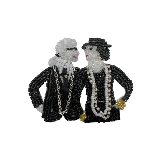 【Marianne Batlle】カール・ラガーフェルドとココ・シャネル 26MB-B24