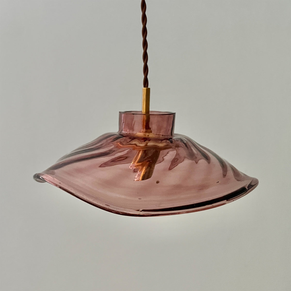 【La Soufflerie】ランプシェード Suspension Fleur Framboise