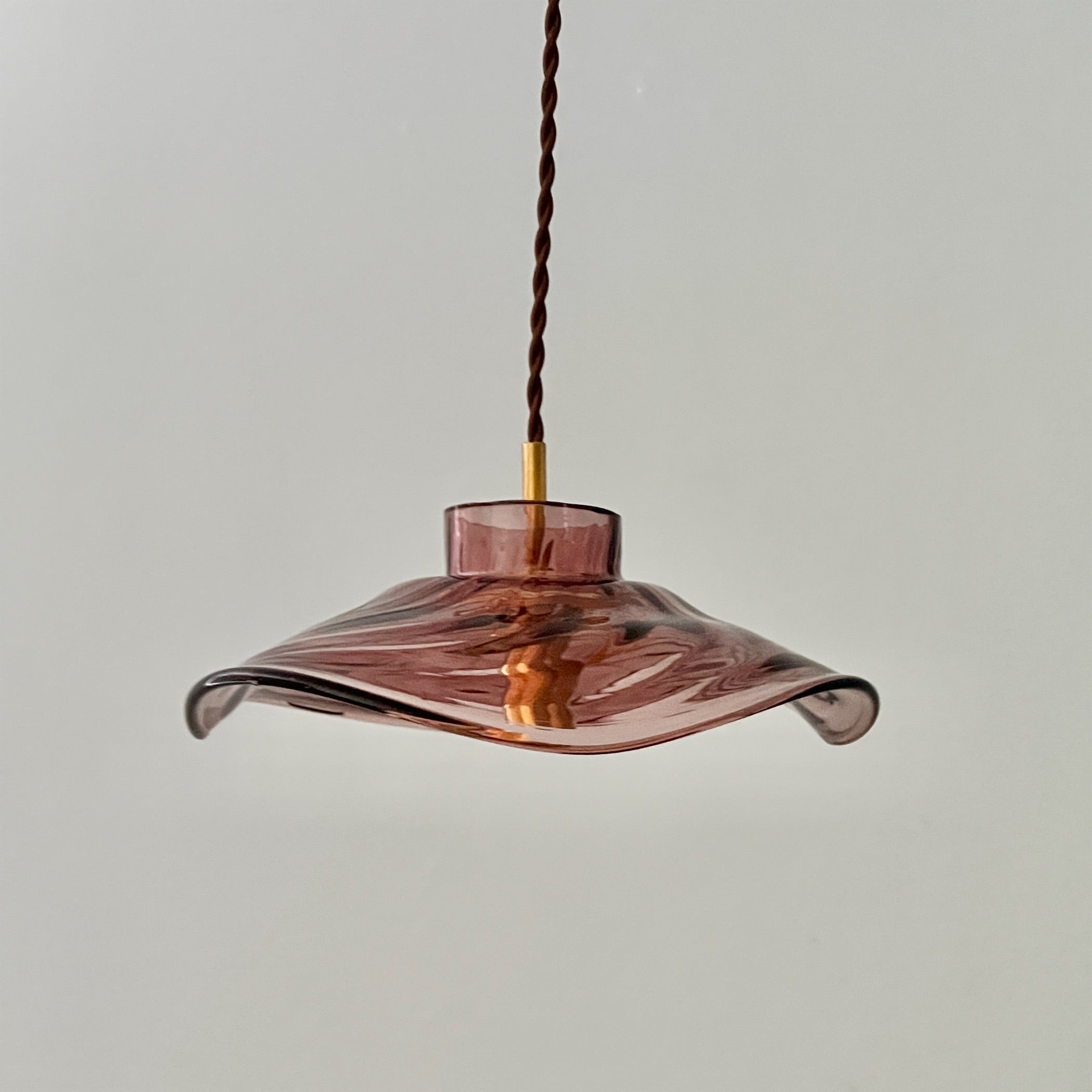 La Soufflerie】ランプシェード Suspension Fleur Framboise