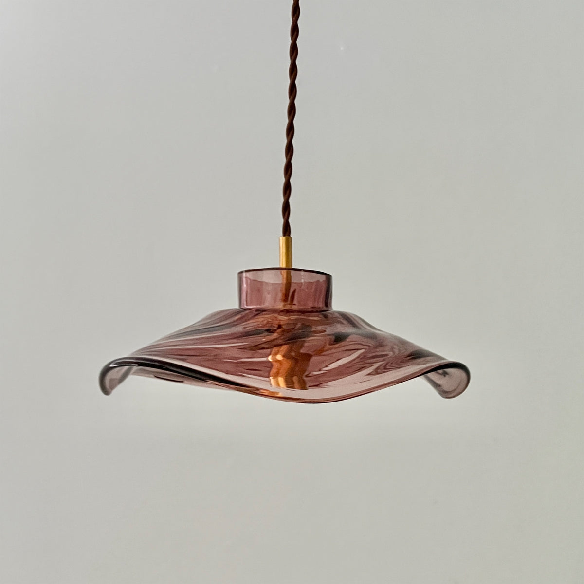 【La Soufflerie】ランプシェード Suspension Fleur Framboise