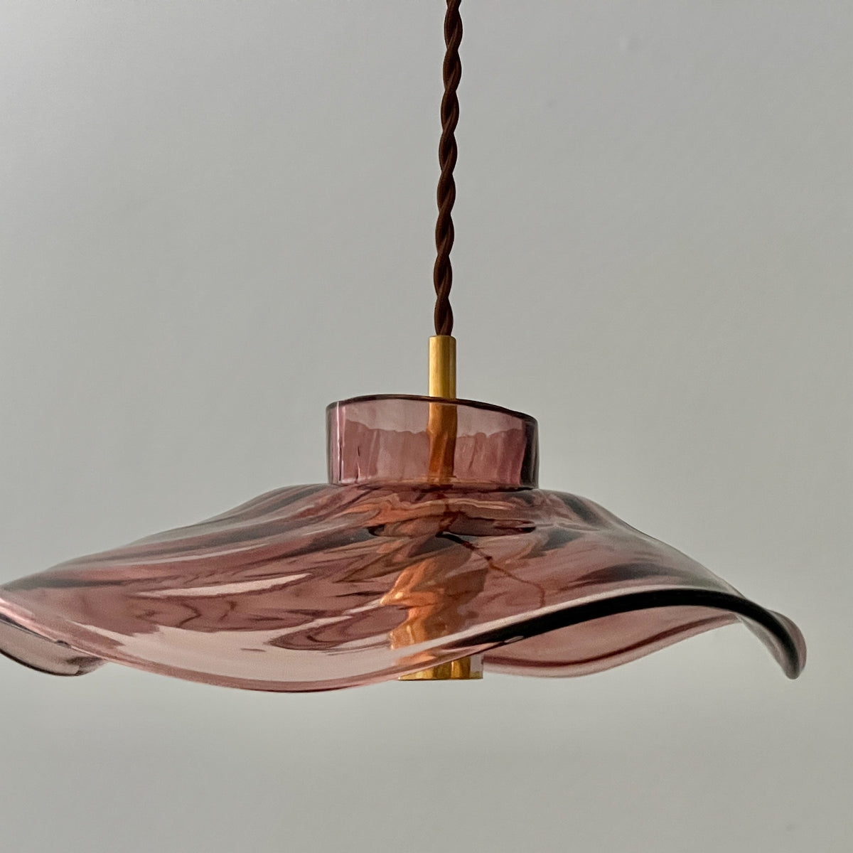 【La Soufflerie】ランプシェード Suspension Fleur Framboise