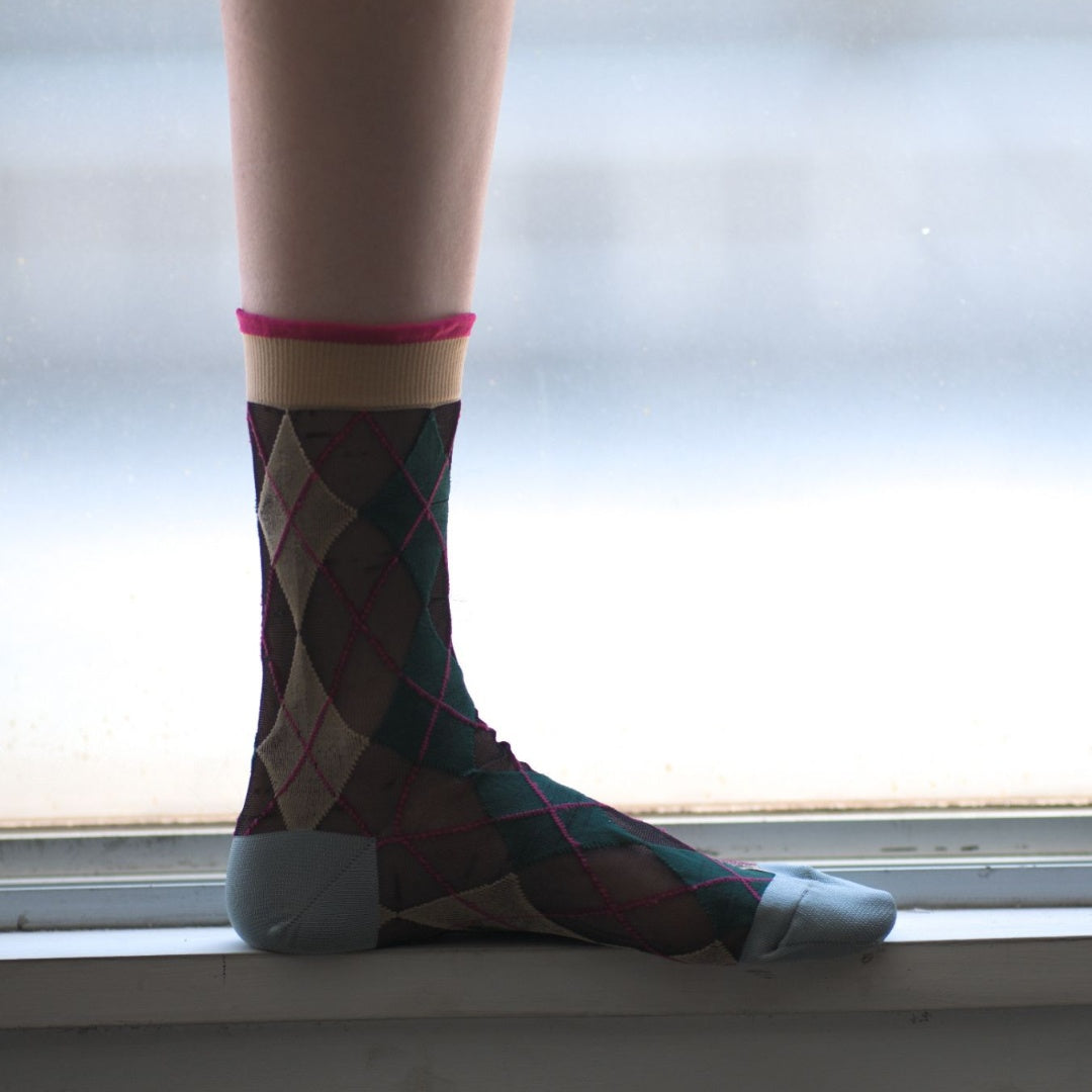 【TRICOTE】ARGYLE PATTERN SOCKS