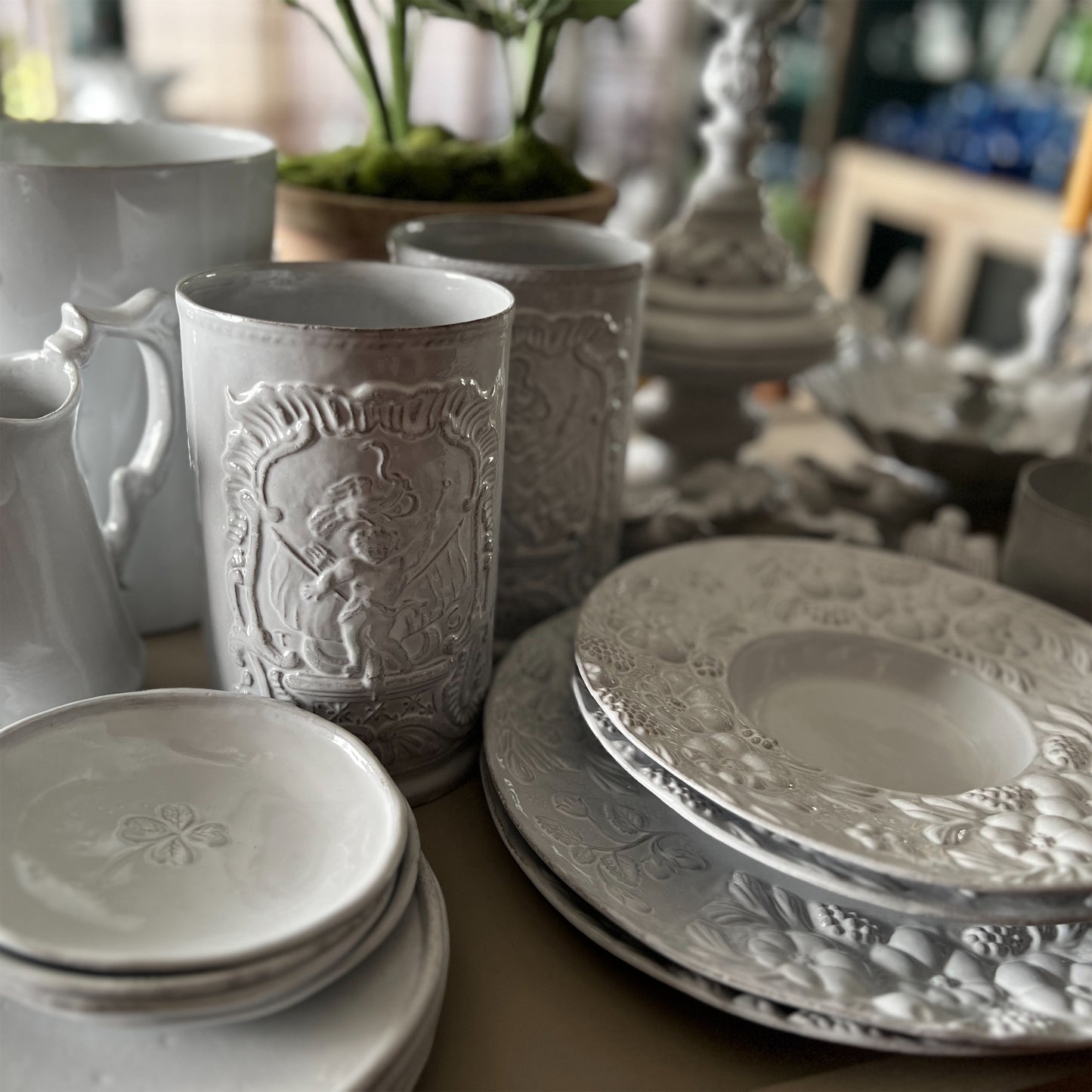 【Astier de Villatte】Hortus Soup Plate