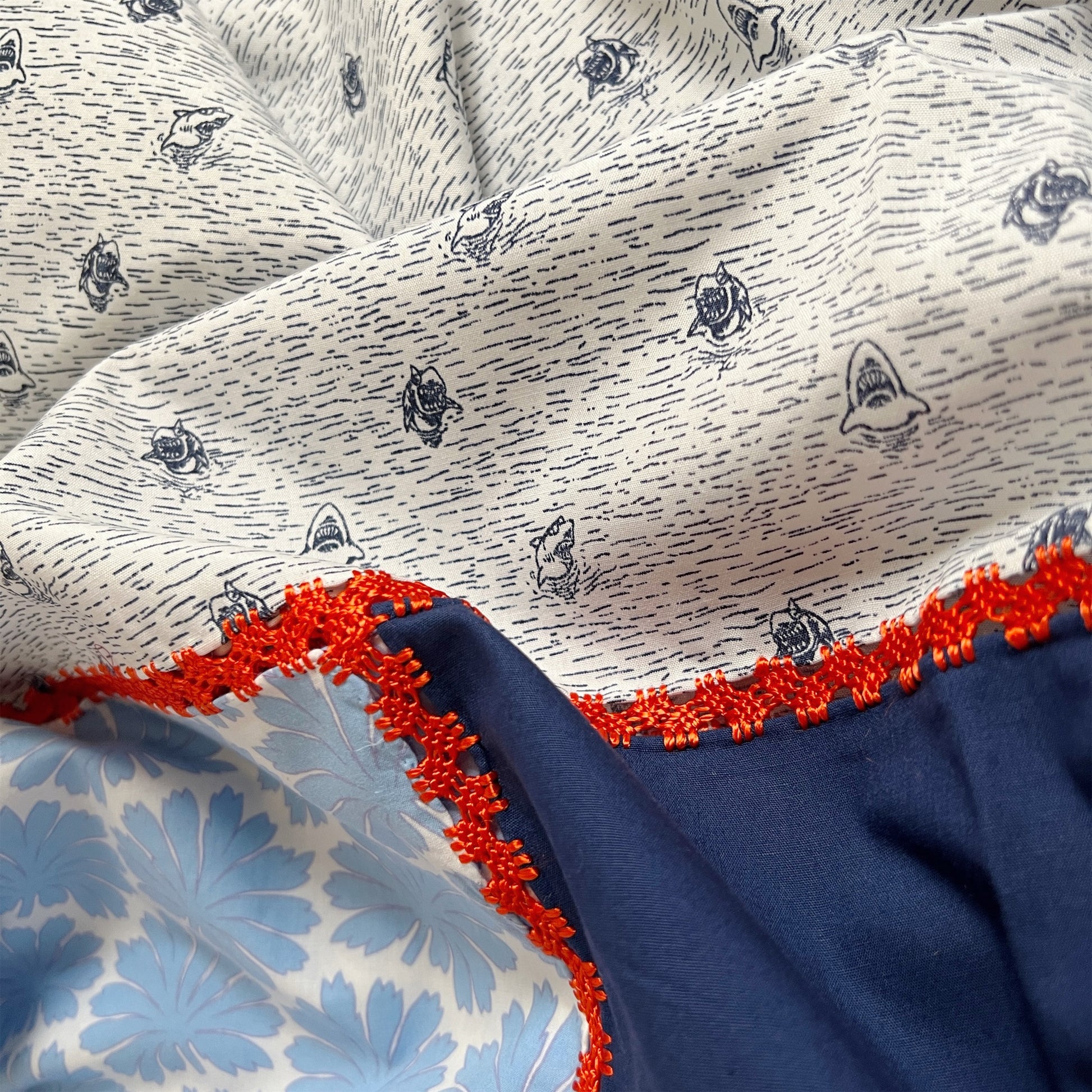 【Leo Atlante】Tablecloth_blue