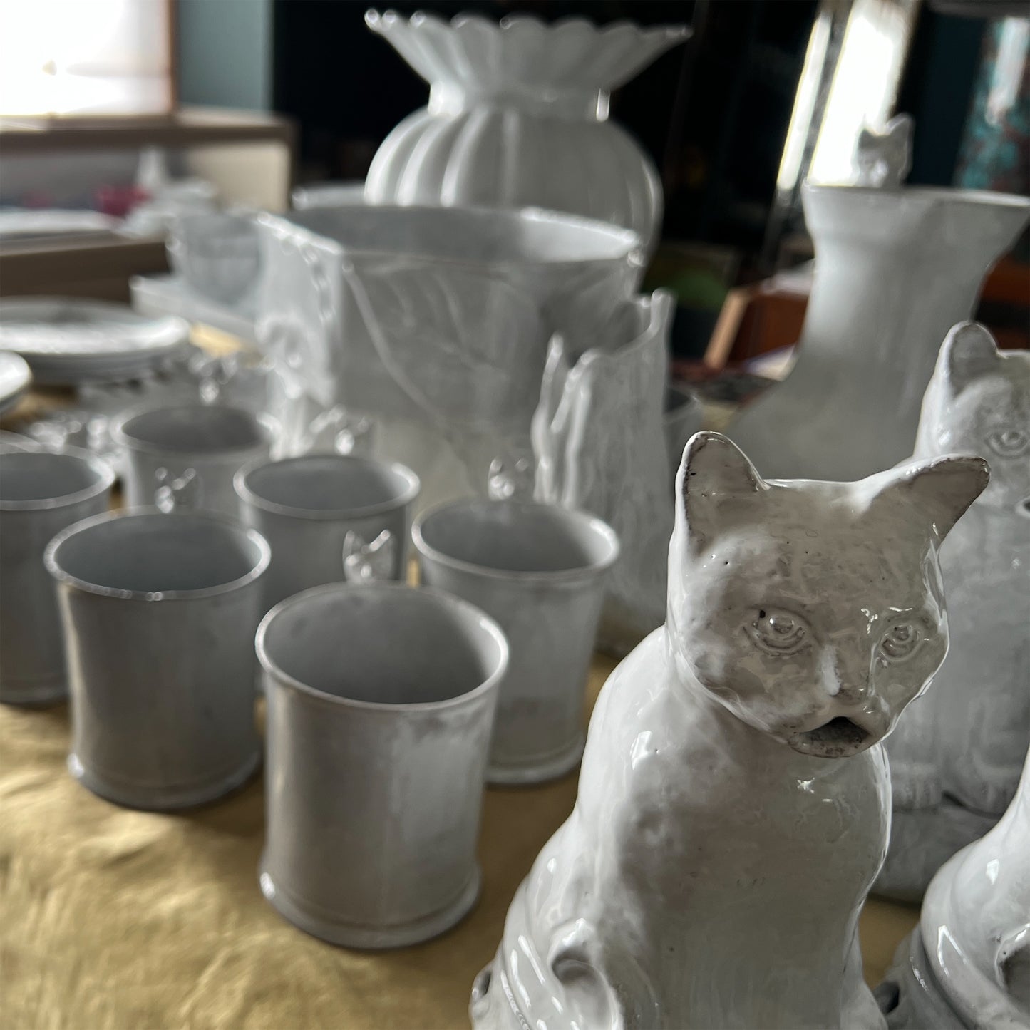 【Astier de Villatte】Setsuko Cat Cup