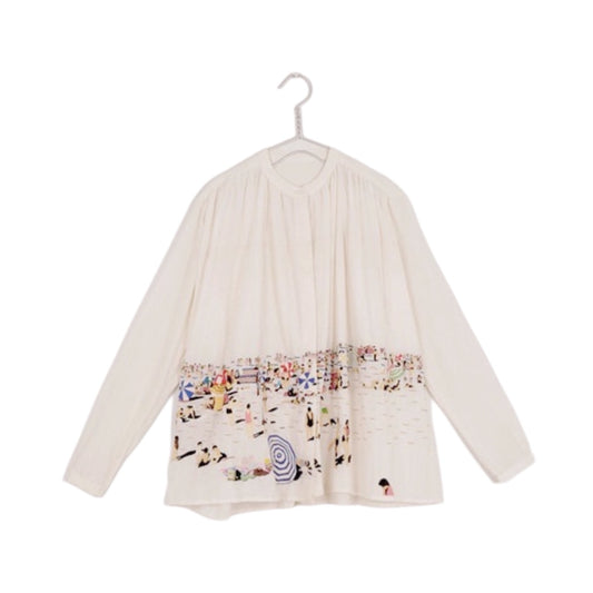 【Mii Collection】hand embroidered shirt/57