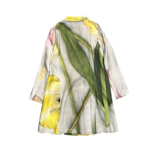 【Colomba Leddi】COAT_LINEN_three tulips
