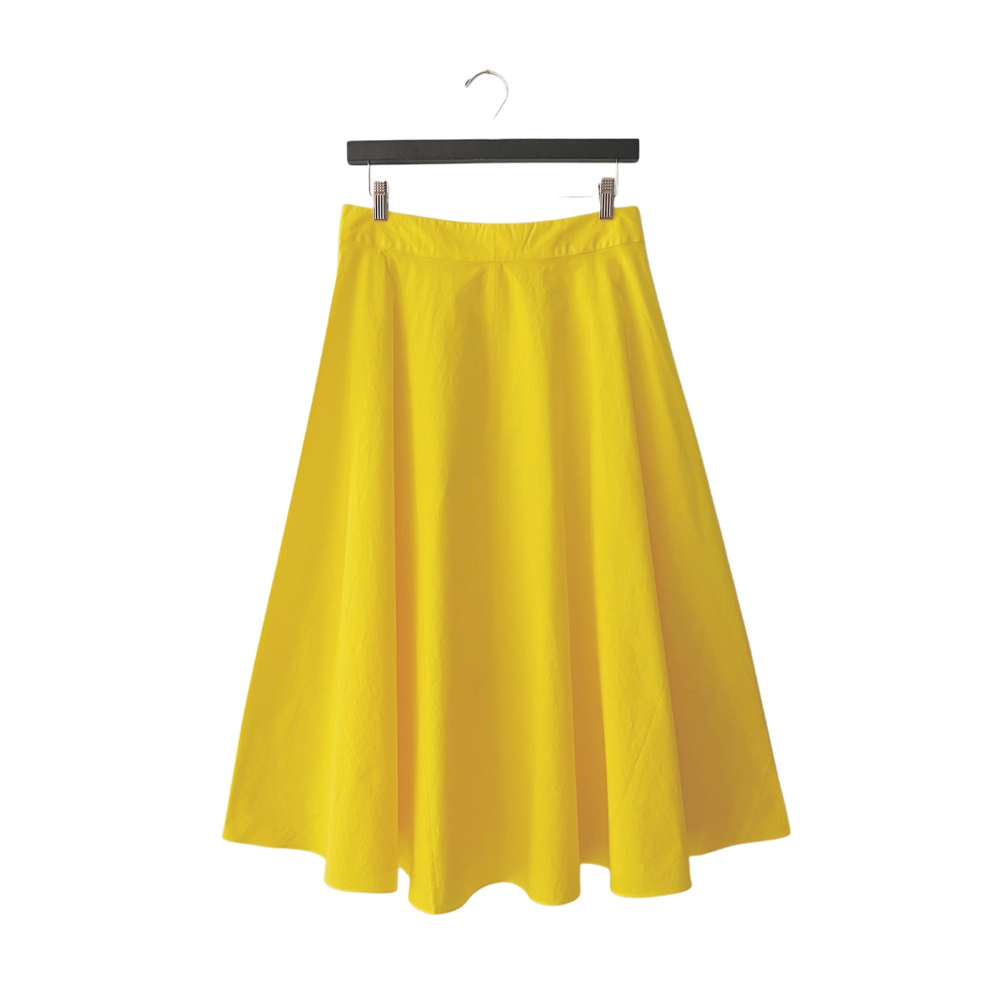 【Mii Collection】solid dyed cotton skirt/110