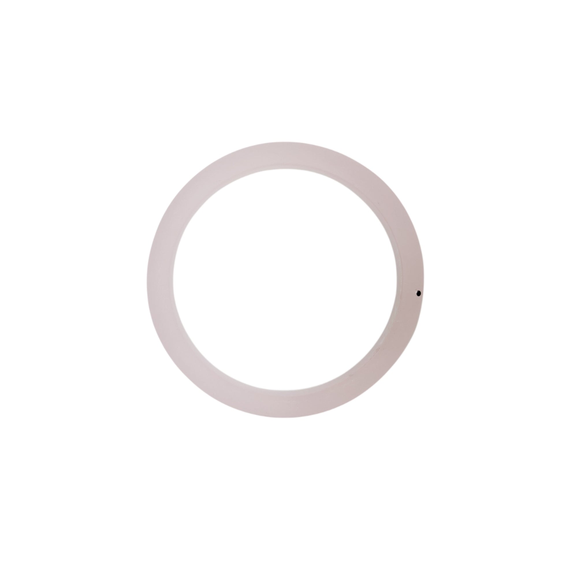 【helena rohner】resin-3D bangle with silver dot_sakura