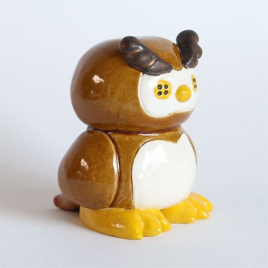 【東海林たぬき】フクロウ
