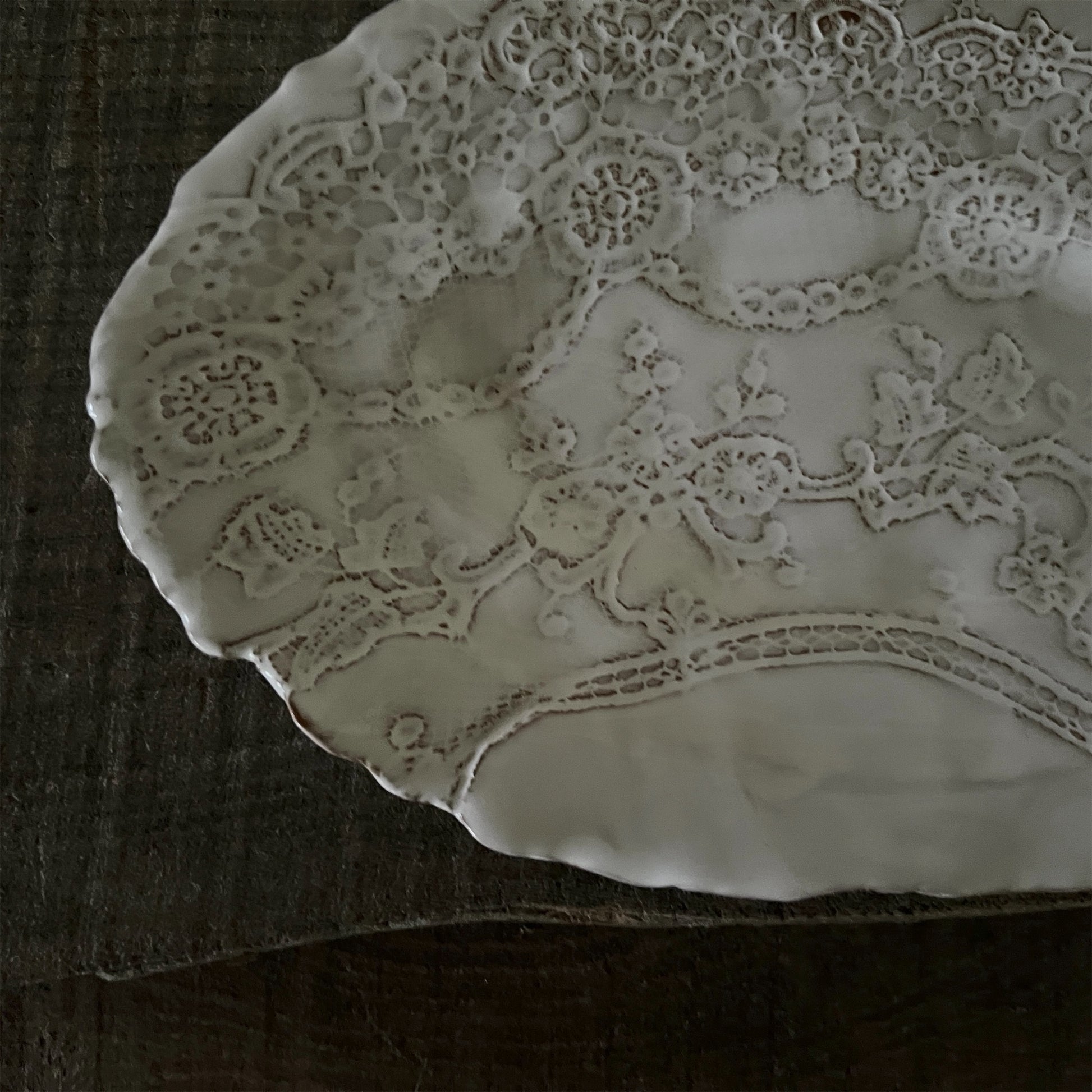 【 Valerie Casado】プレートS Fish Plates_Rouge-1