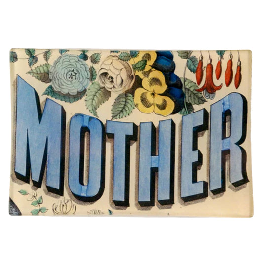 【JOHN DERIAN】デコパージュプレート Mother Mini-Tray