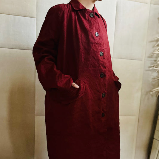 【H+ HANNOH WESSEL】Coat Maxima_Henna 63