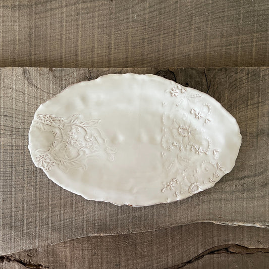 【 Valerie Casado】プレートL Fish Plates_Rouge-4