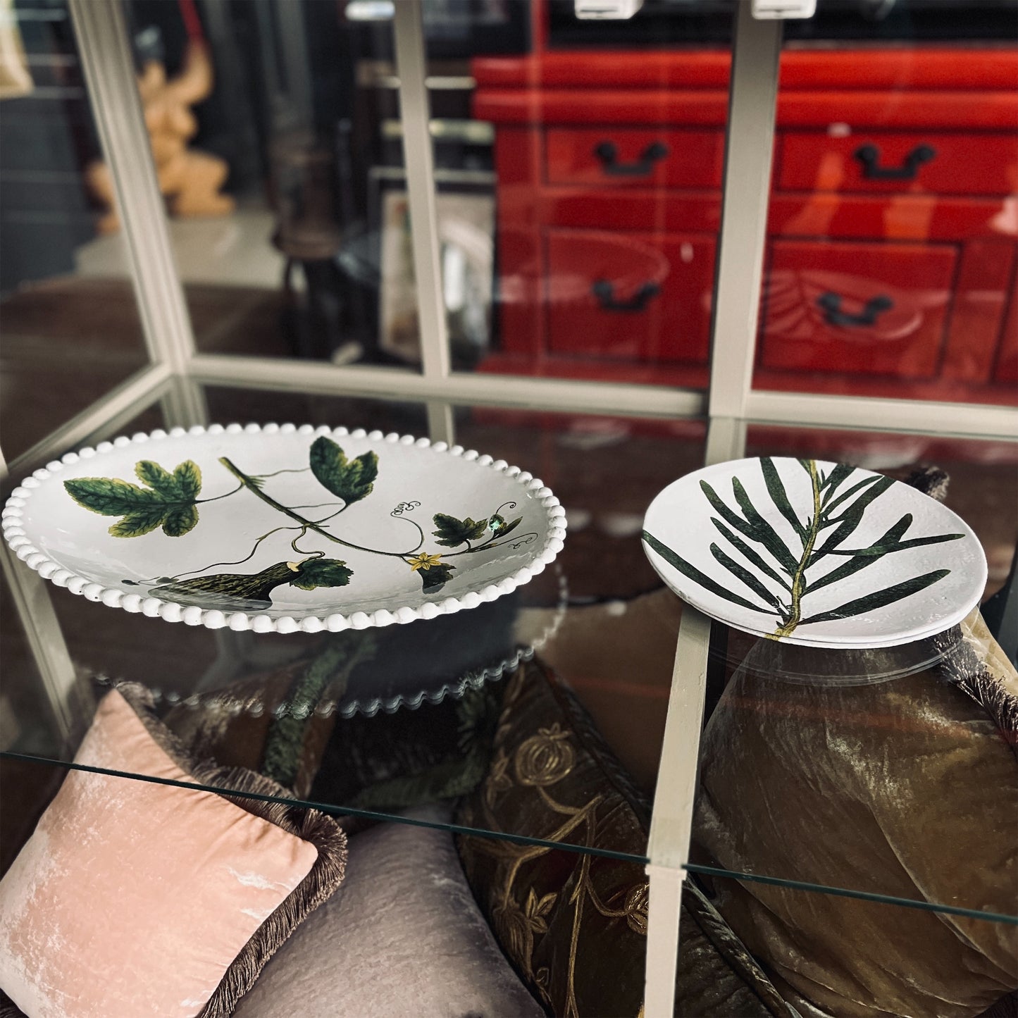 【Astier de Villatte】John フラットスカッシュプレート