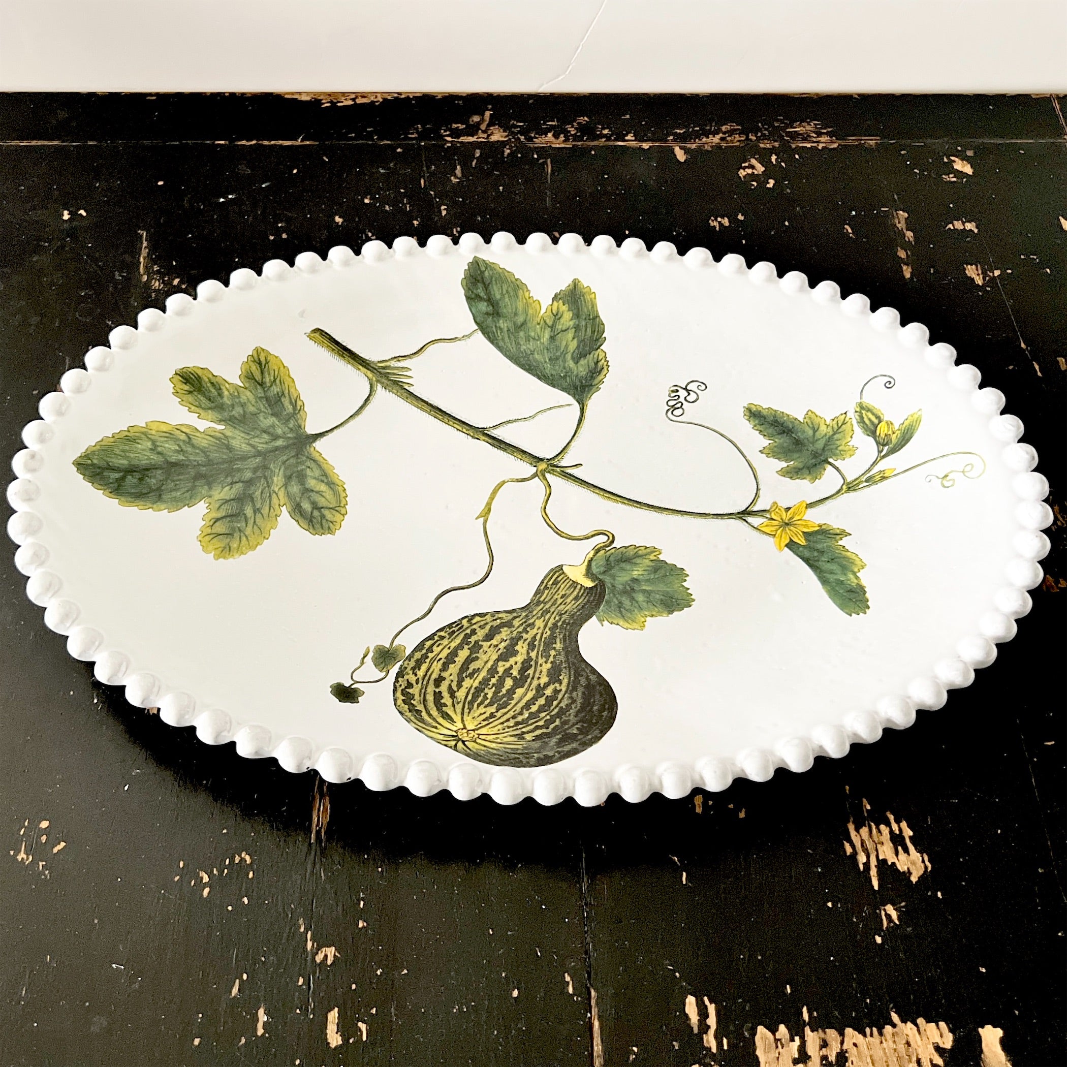 Astier de Villatte】John フラットスカッシュプレート | フィール