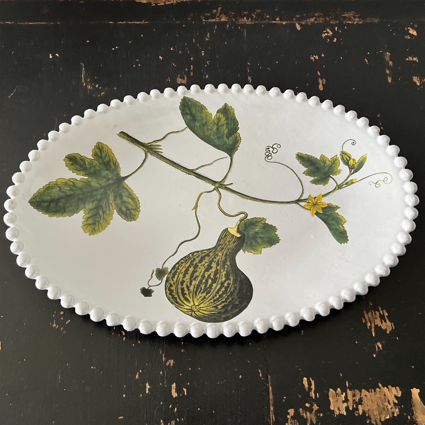 【Astier de Villatte】John フラットスカッシュプレート