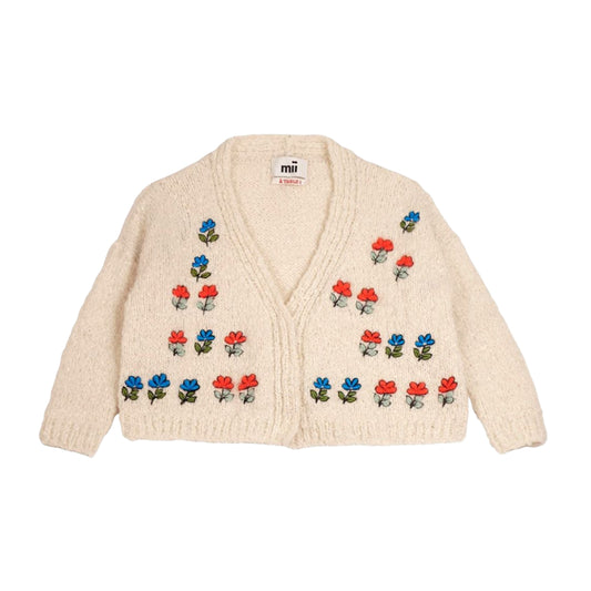 【Mii Collection】Hand Embroited Sleeveless Sweater #55