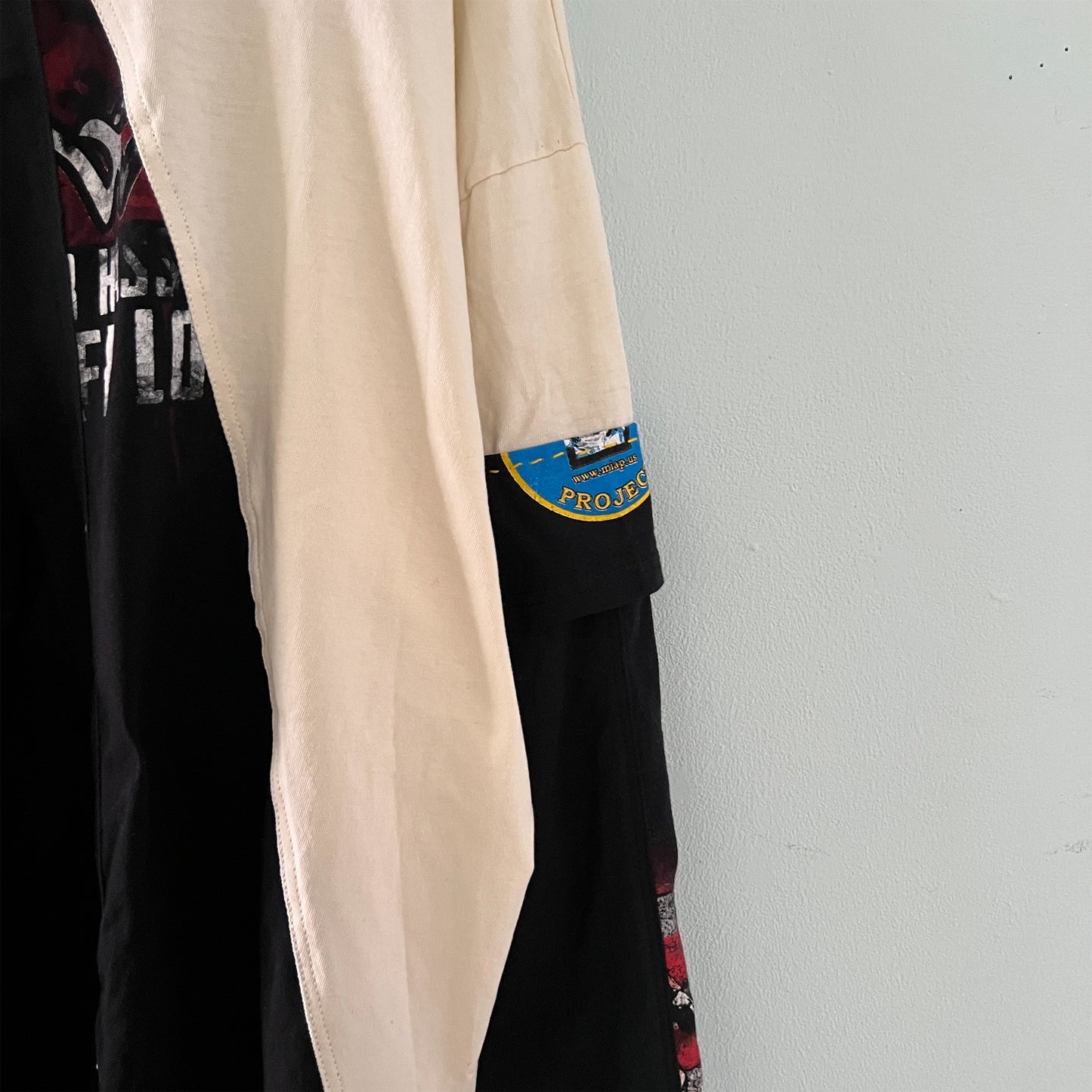【nisai】古着解体再構築のロンT R022