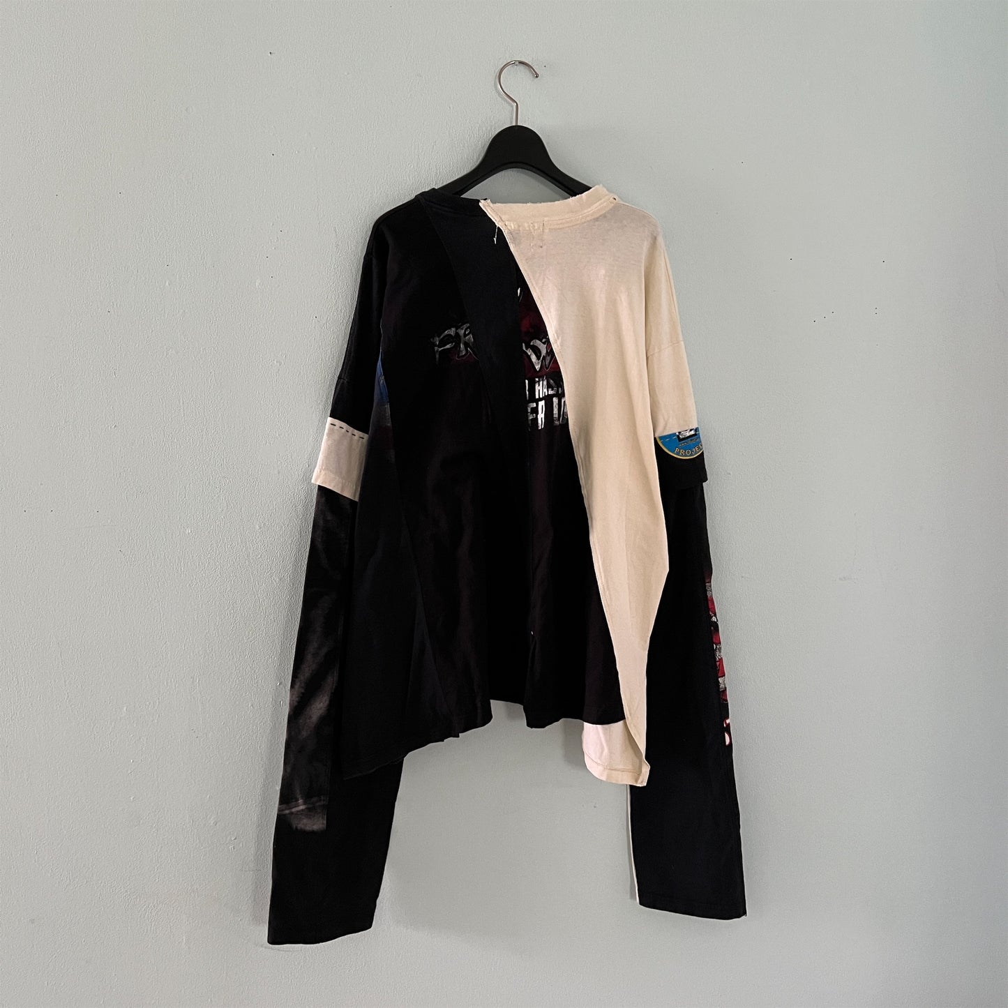【nisai】古着解体再構築のロンT R022