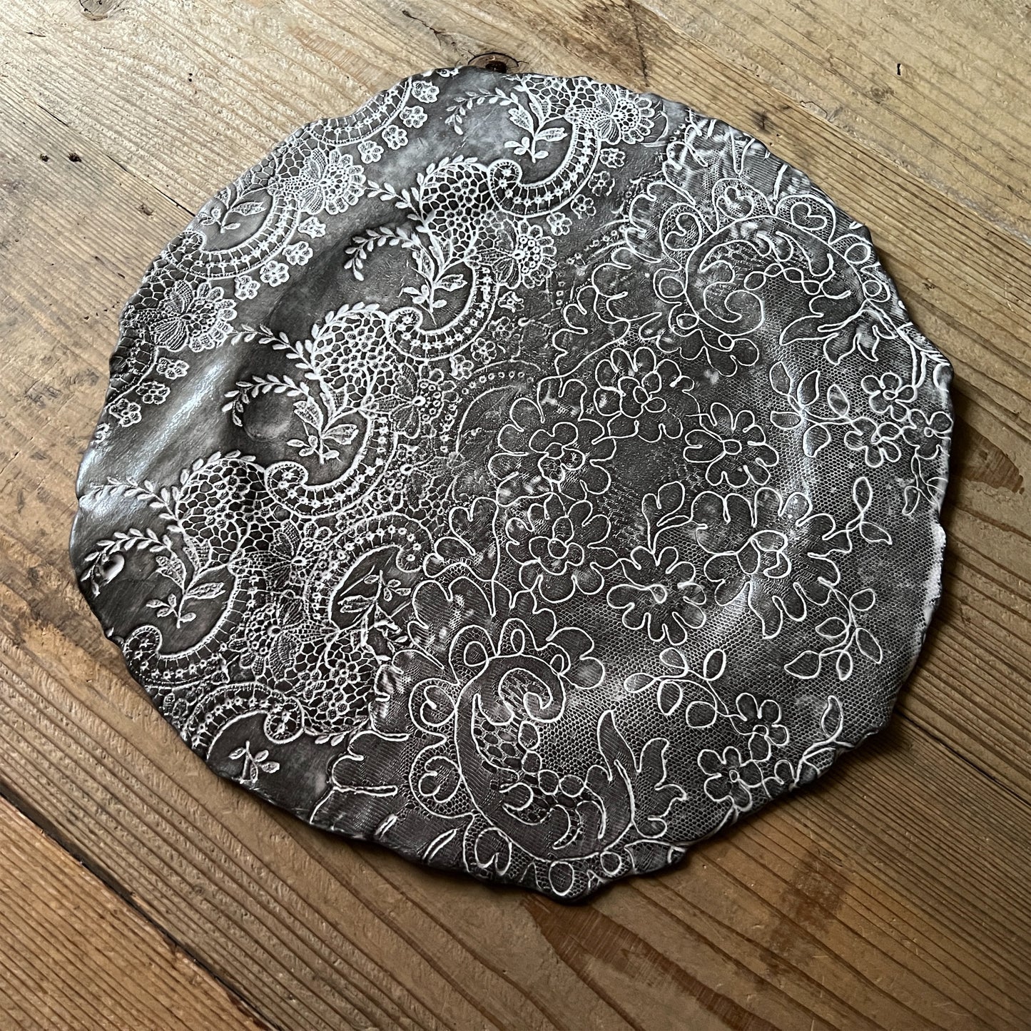 【Valerie Casado】大皿 黒 m-35