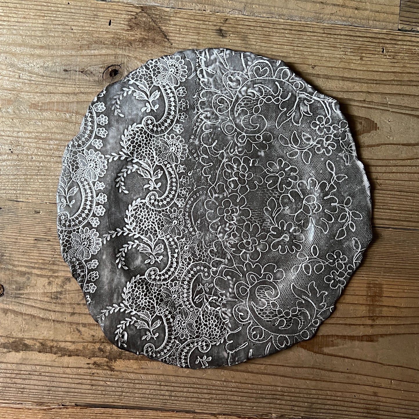 【Valerie Casado】大皿 黒 m-35