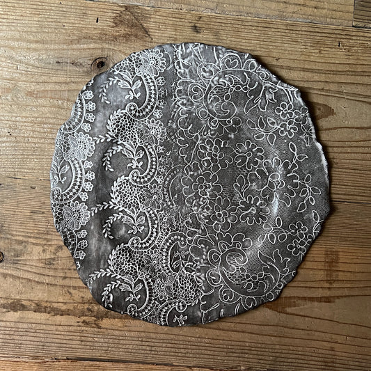 【Valerie Casado】大皿 黒 m-35