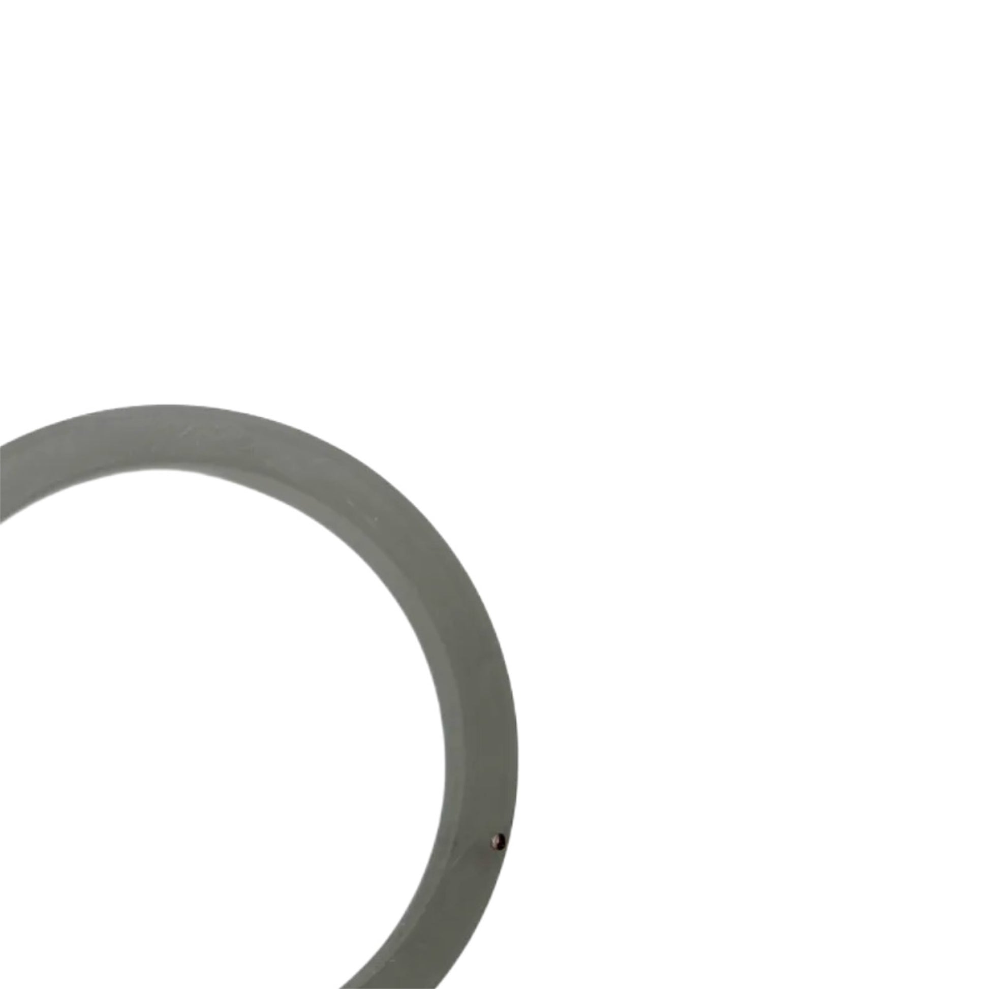【helena rohner】resin-3D bangle with gold plated brass dot_ash