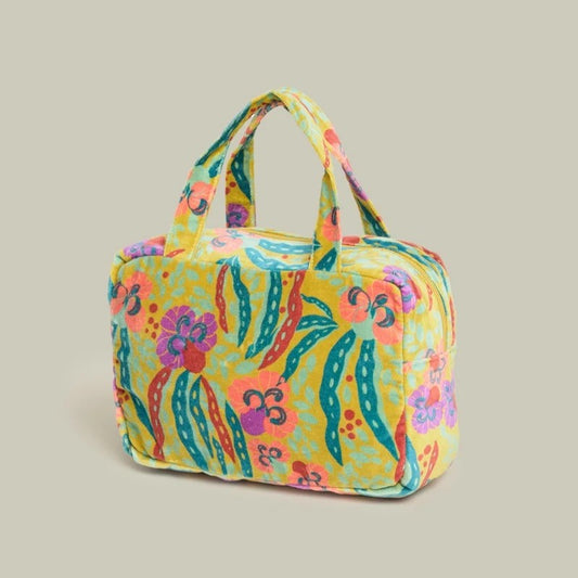 【Les Touristes】Small bag Velvet_gold