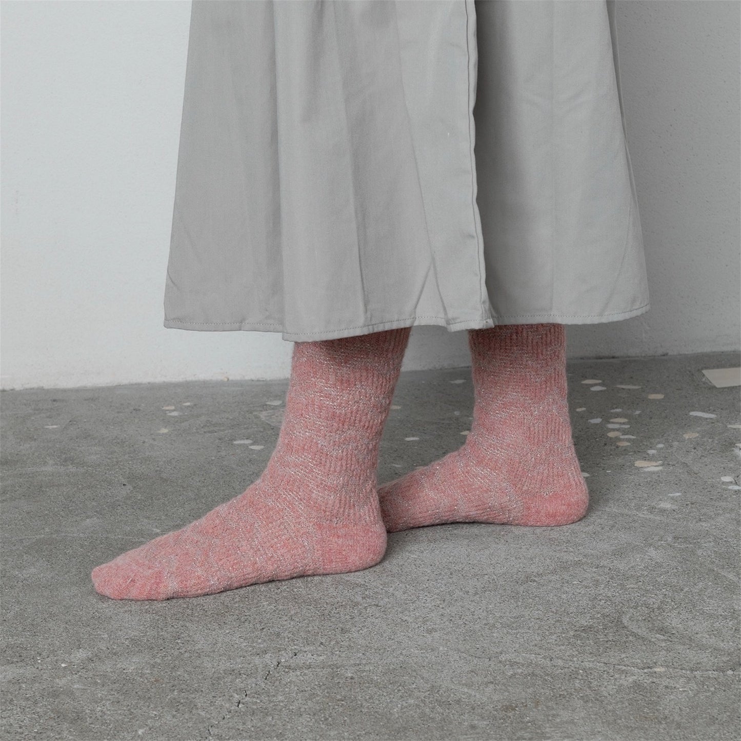 【TRICOTE】ZIGZAG TAMLINKS SOCKS