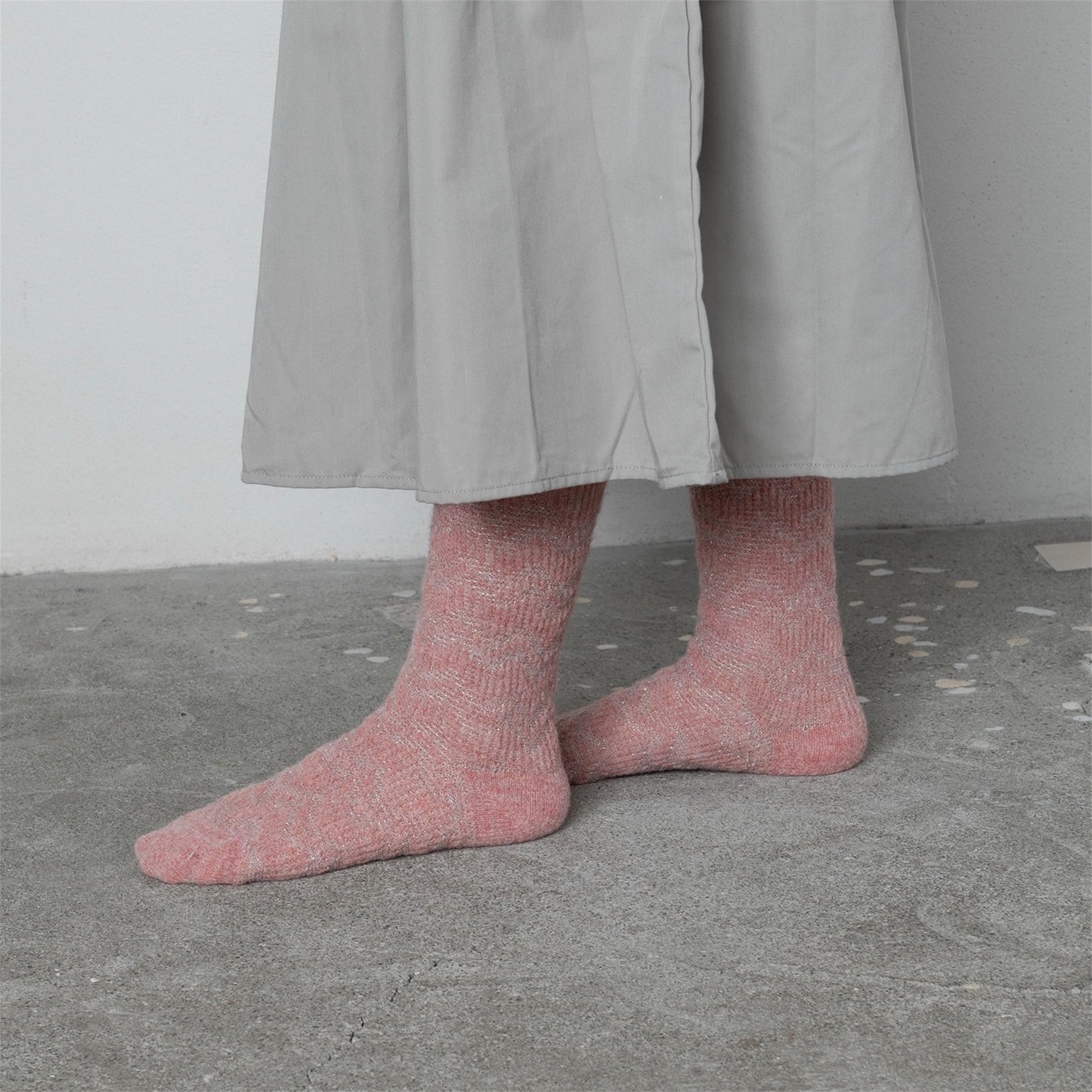 【TRICOTE】ZIGZAG TAMLINKS SOCKS