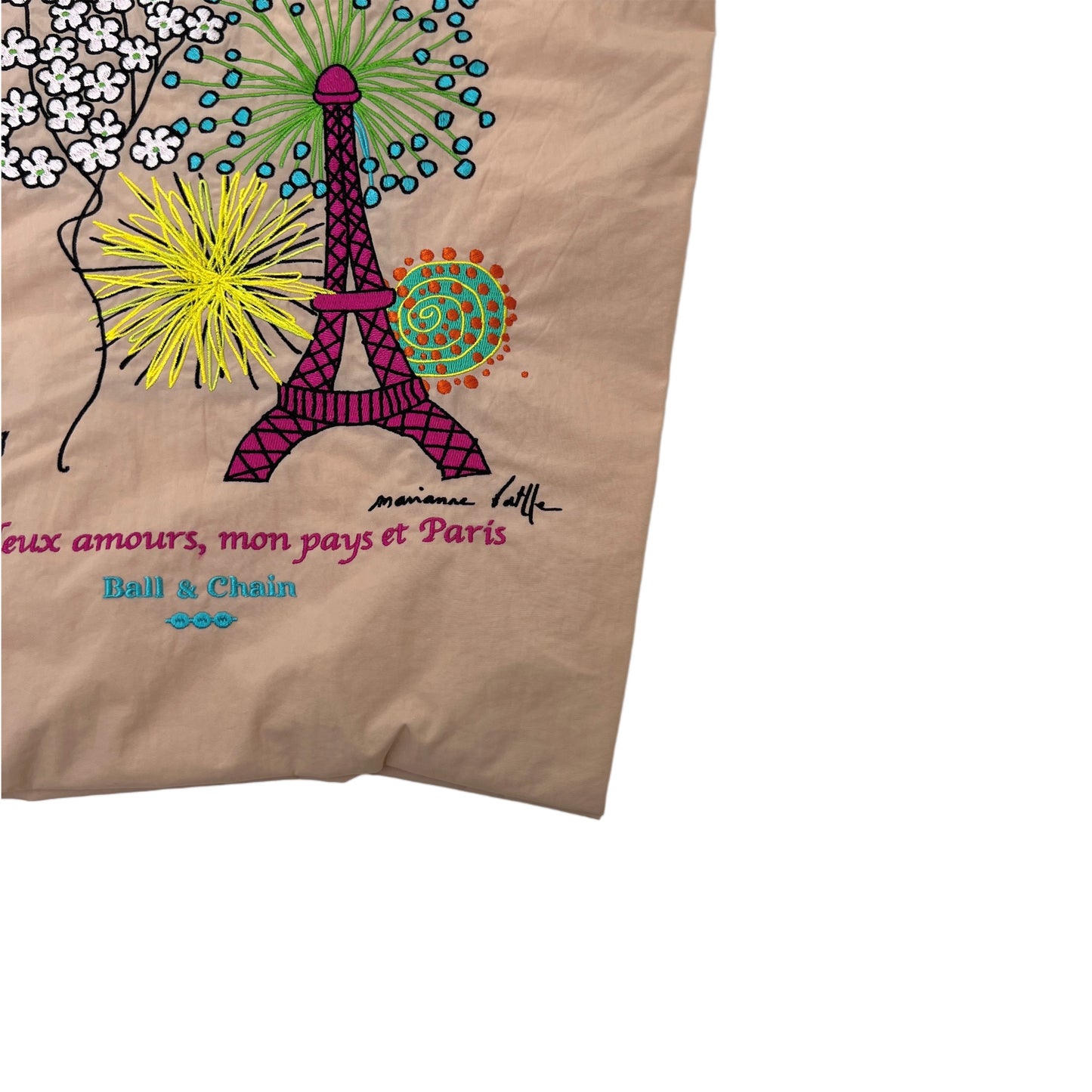 【Marianne Batlle】Ball & Chain×Marianne Batlle The Eiffel Tower M&B-01-M P-BG