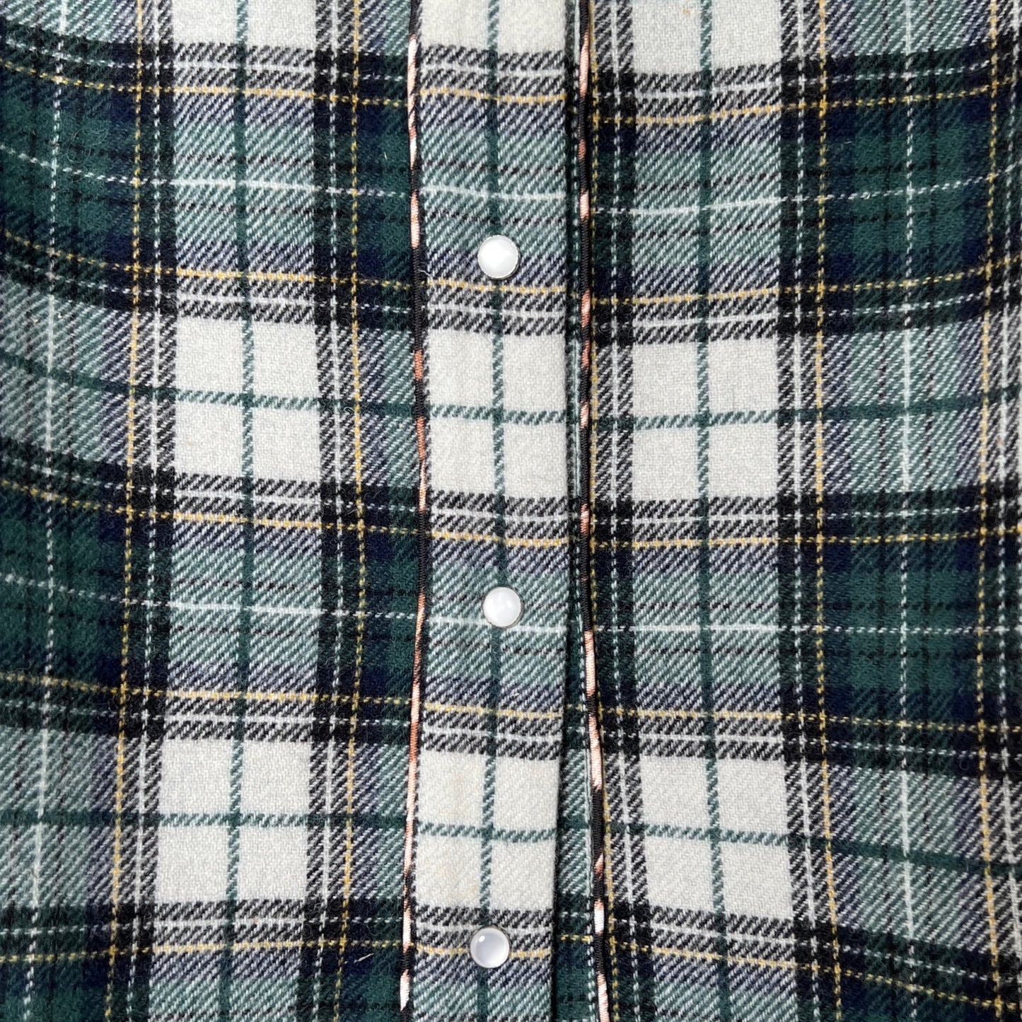 【La Prestic Ouiston】western-style fitted shirt with front & back yoke