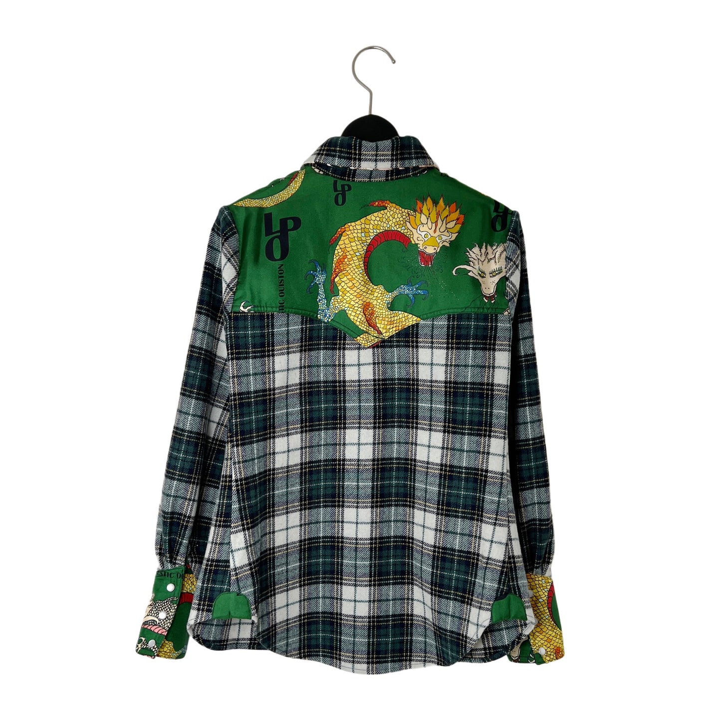 【La Prestic Ouiston】western-style fitted shirt with front & back yoke