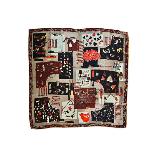 【Tse & Tse associees】スカーフ FOULARD TSE & TSE brun