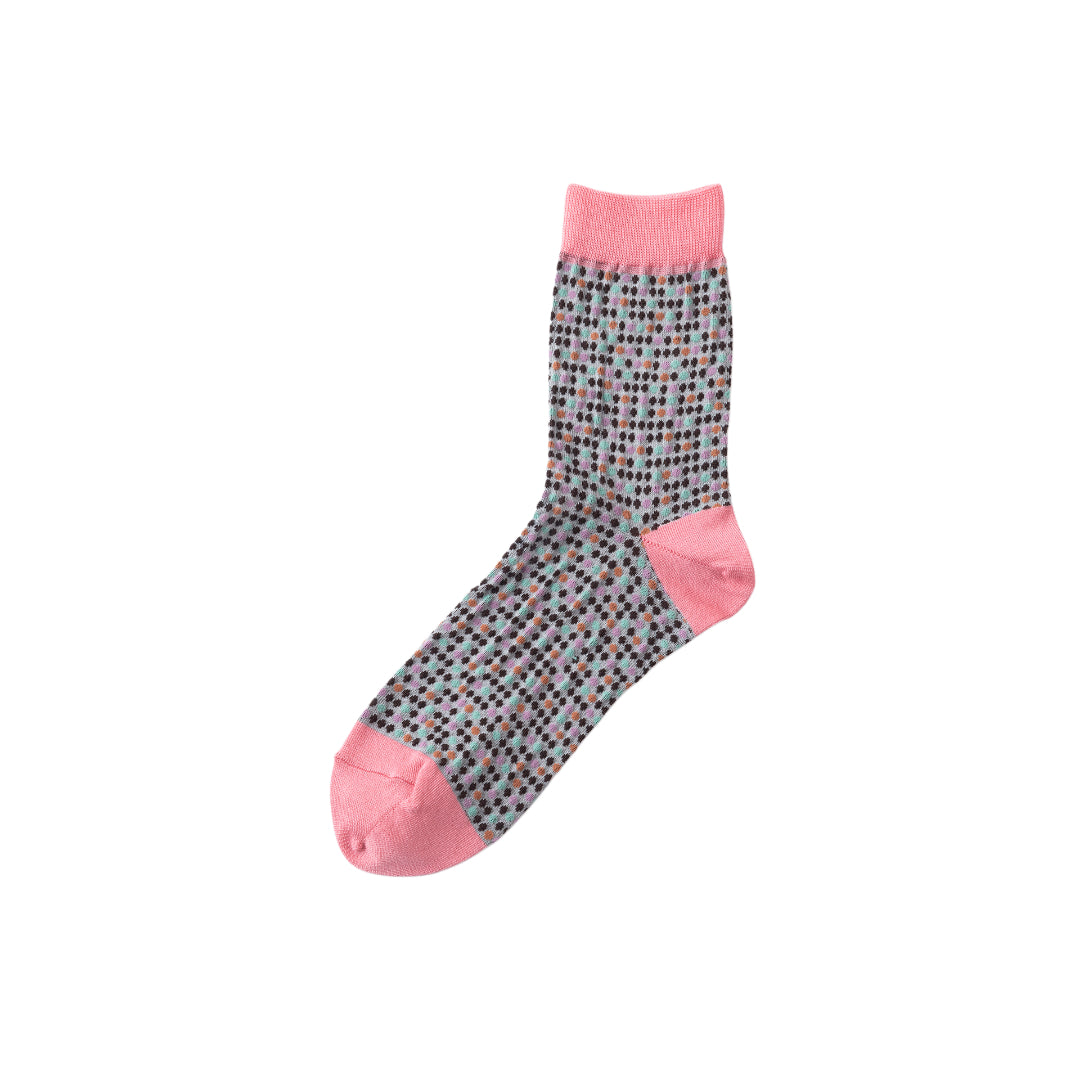 【TRICOTE】BUMPY PIXEL DOTTED SOCKS