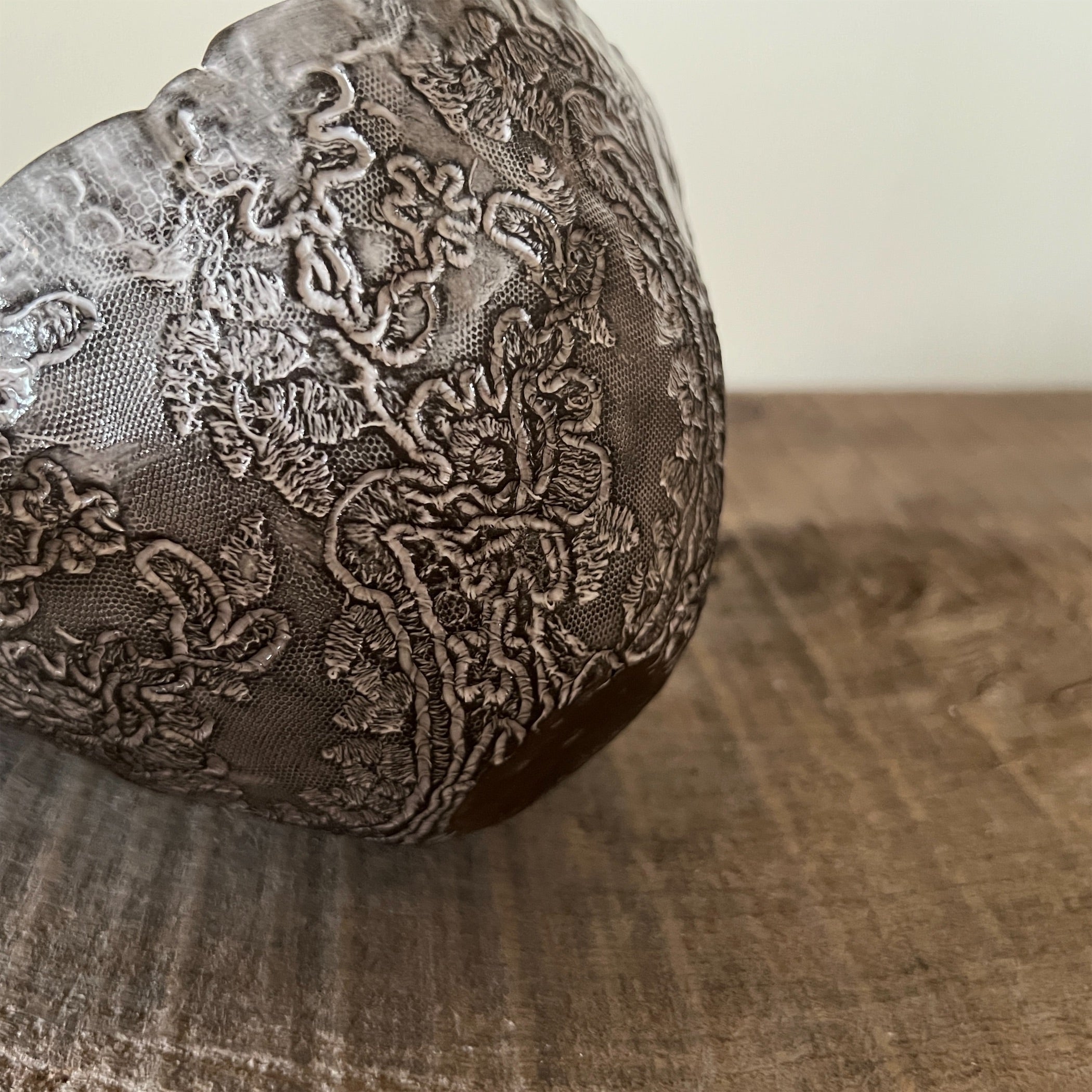 新品・未使用品銅製 装飾ボウル イスラエル作家 ユダ　定価¥16,500 Valerie Casado】ボウル C-Bol Chinois_Noir50 | フィールシーン
